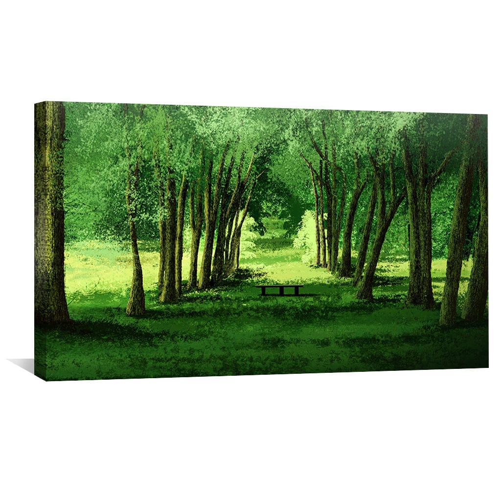Emerald Grove Canvas - Image 4
