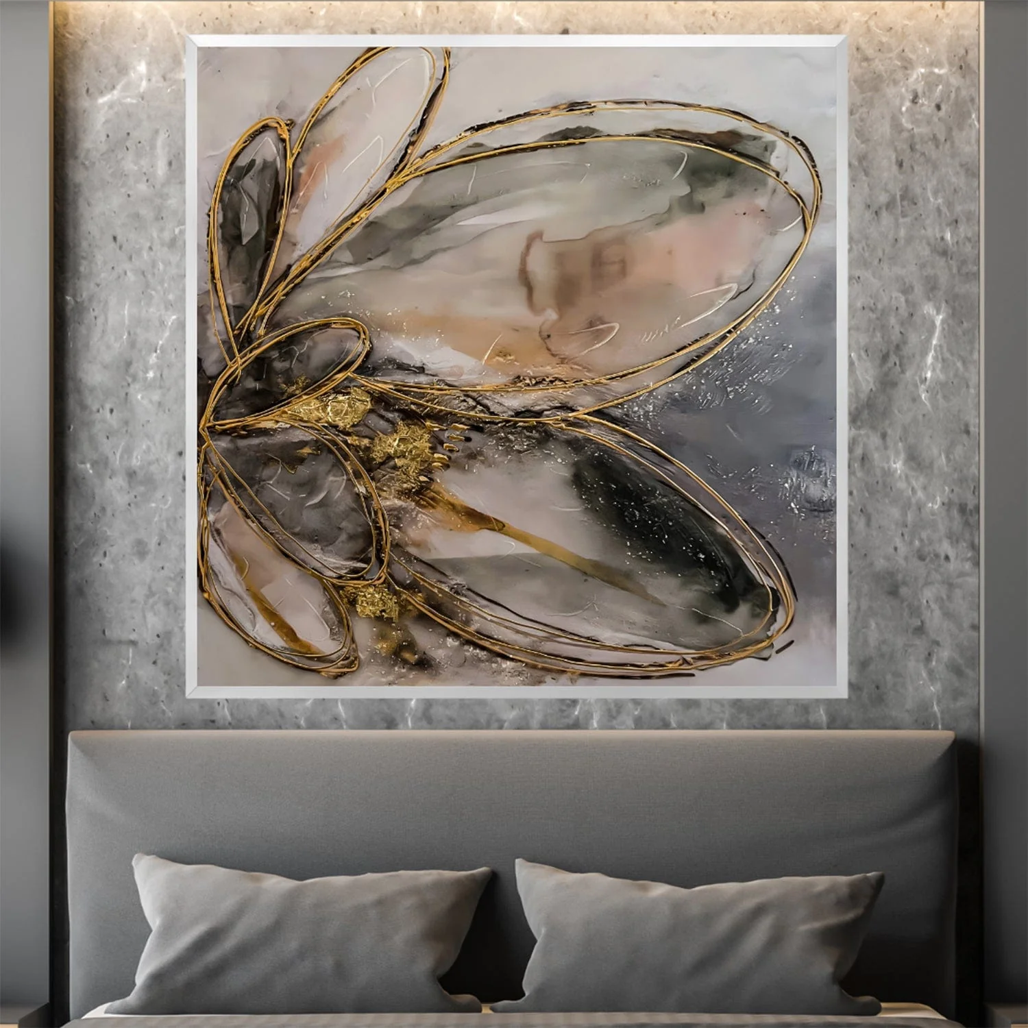 Ethereal Flower Canvas - Image 3