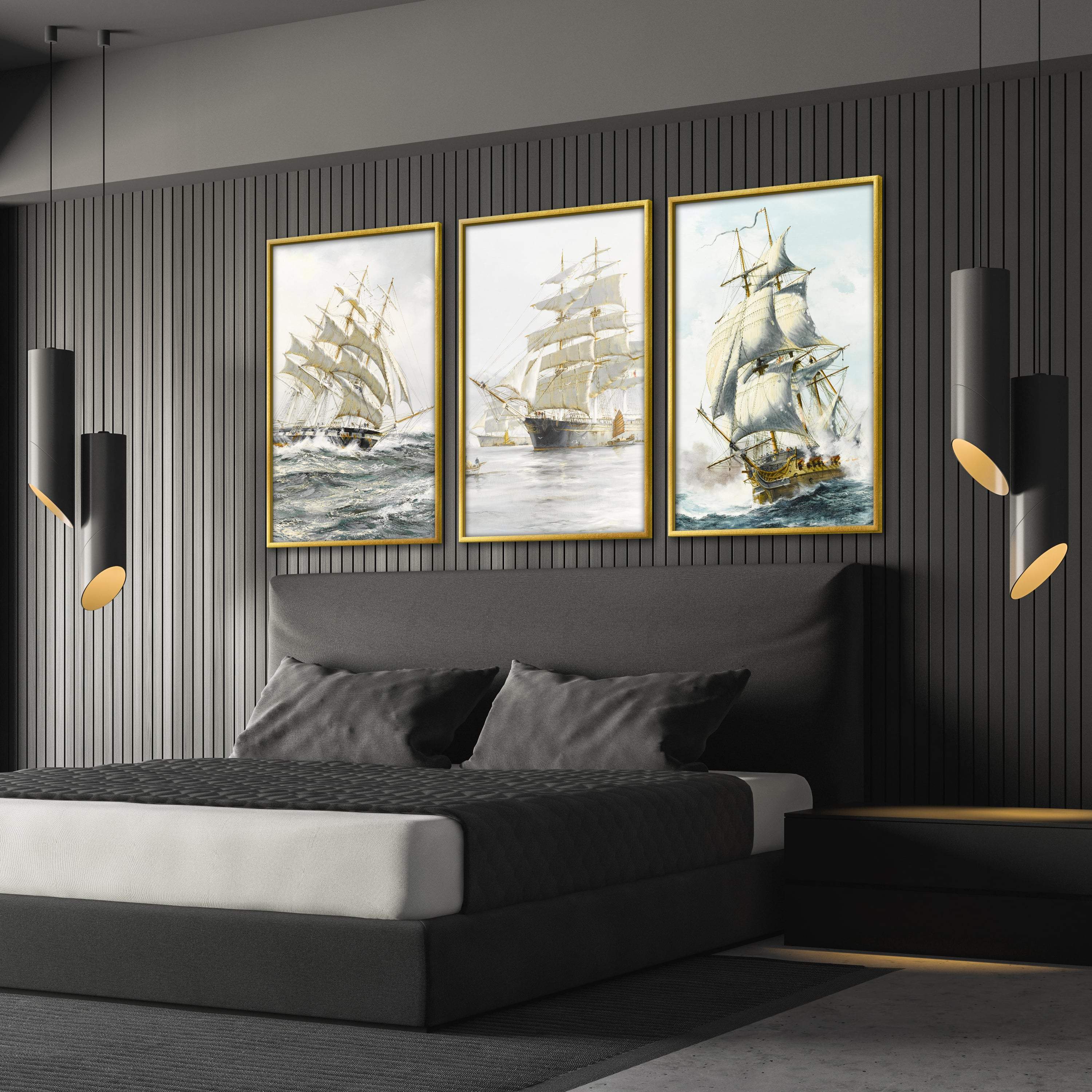 European Ship Canvas - Image 3