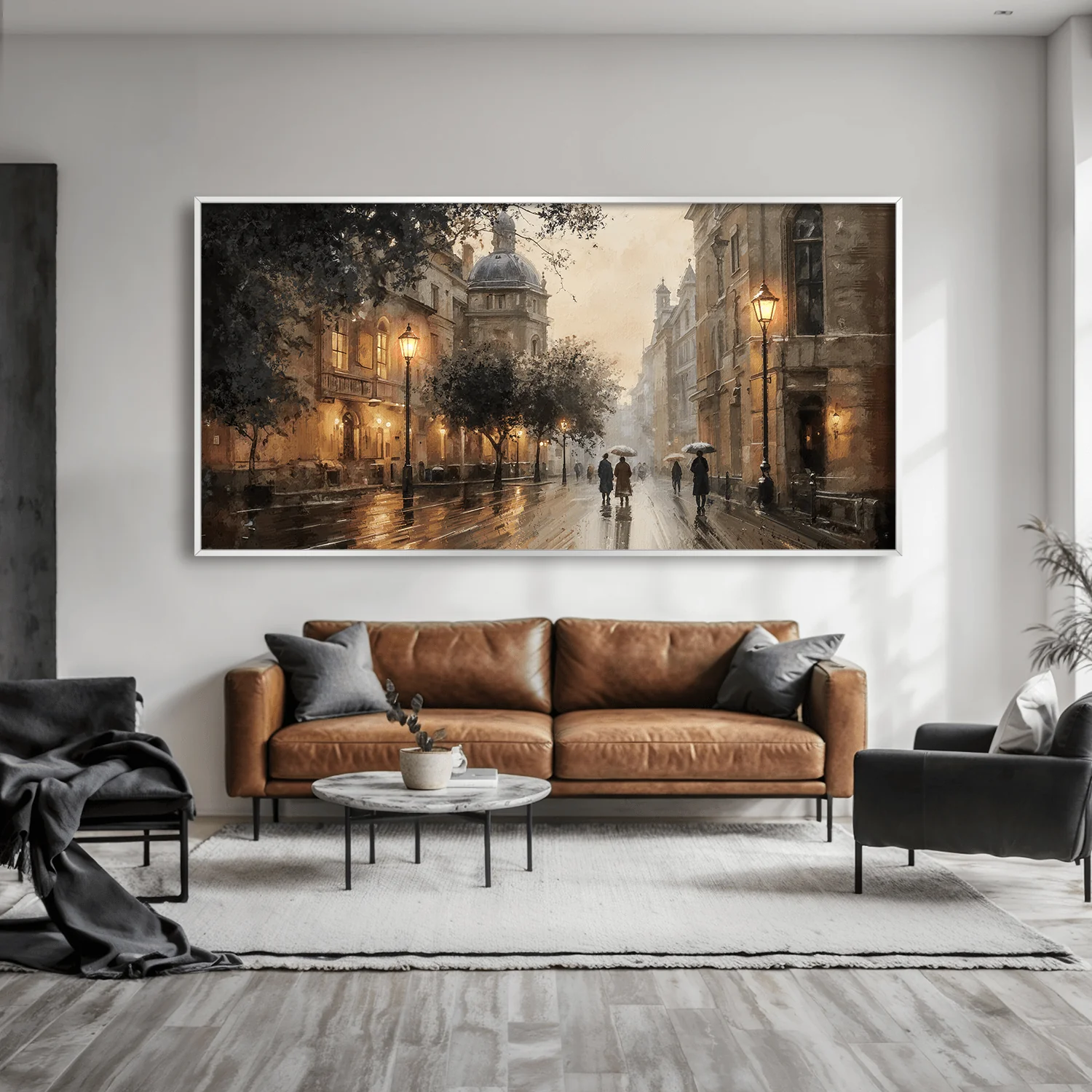 Evening Promenade Canvas - Image 3