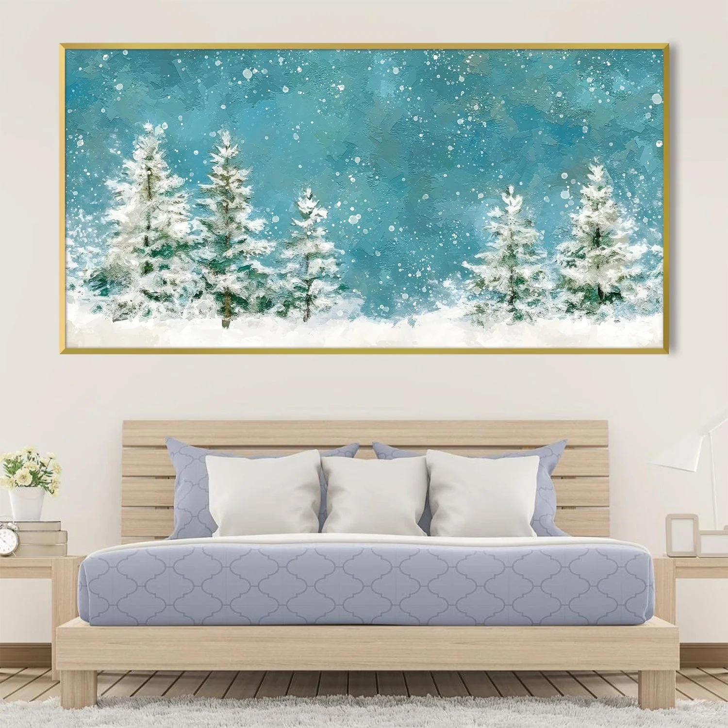 Evergreen Frost Canvas - Image 2