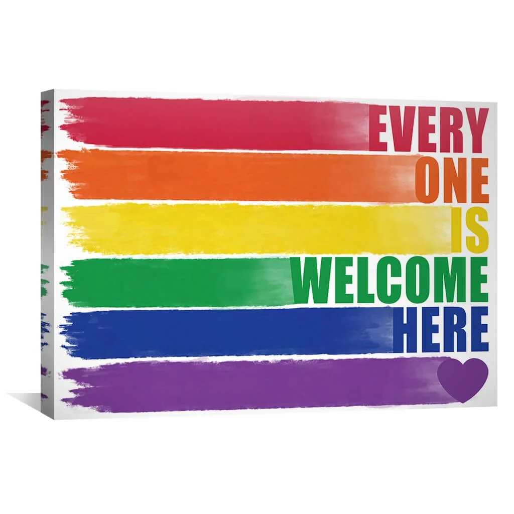 Every One is Welcome Canvas - Image 2