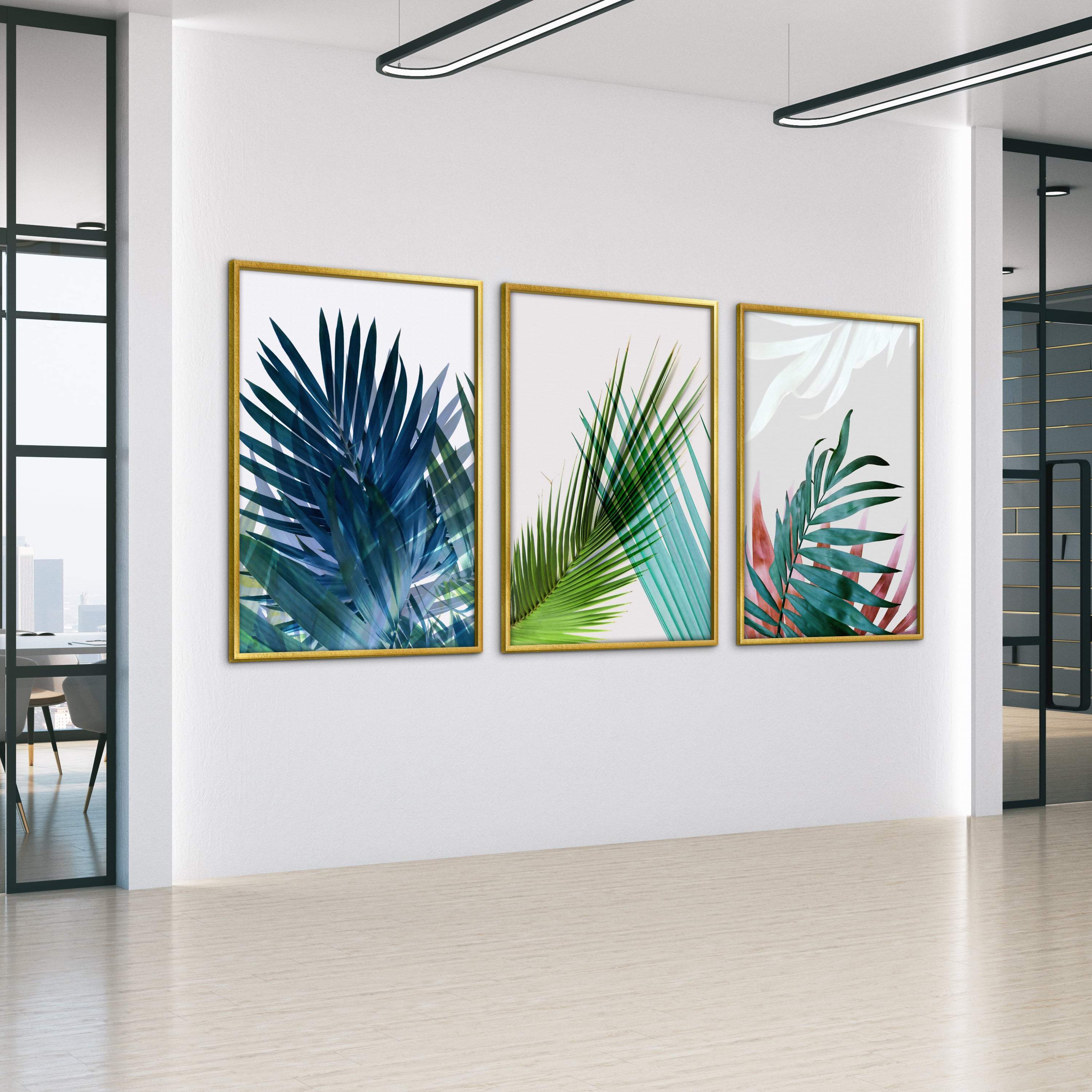 Exotic Leaves Canvas - Image 3