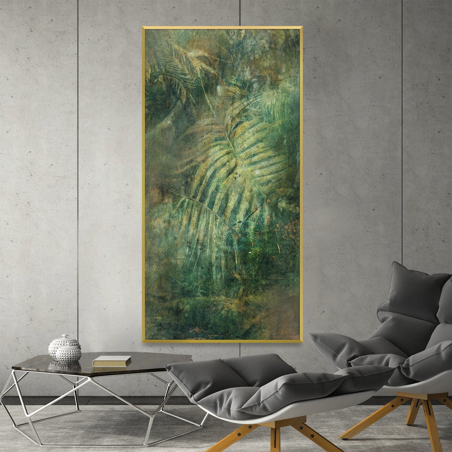 Faded Foliage Canvas - Image 2