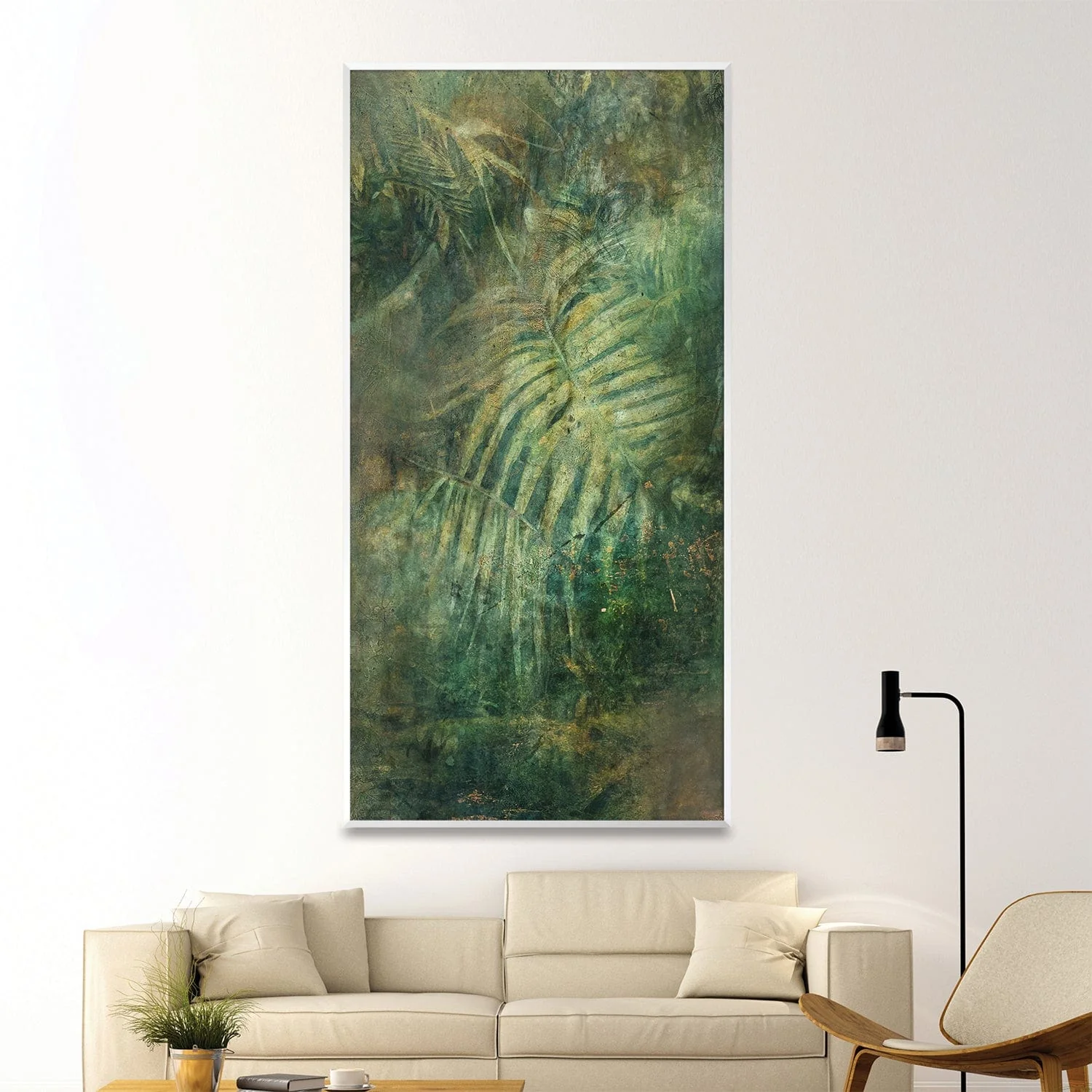 Faded Foliage Canvas - Image 3