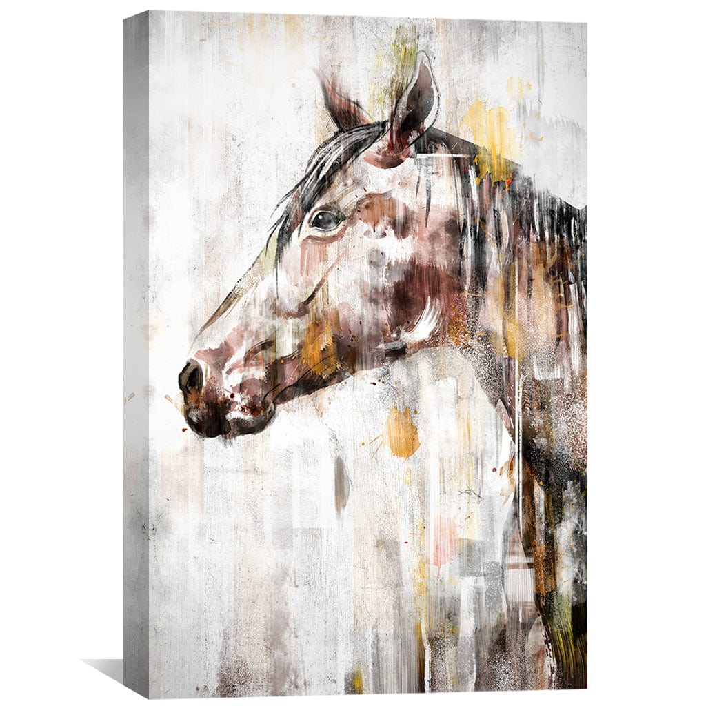 Faded Horse Canvas - Image 2