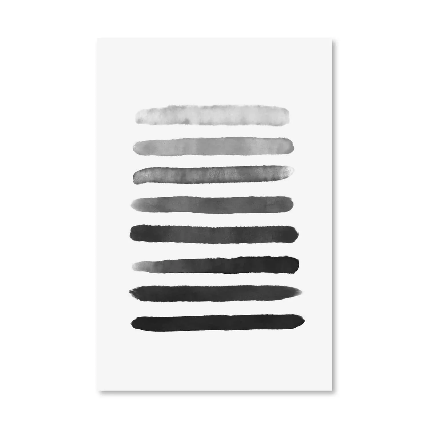 Faded Strokes Canvas - Image 3