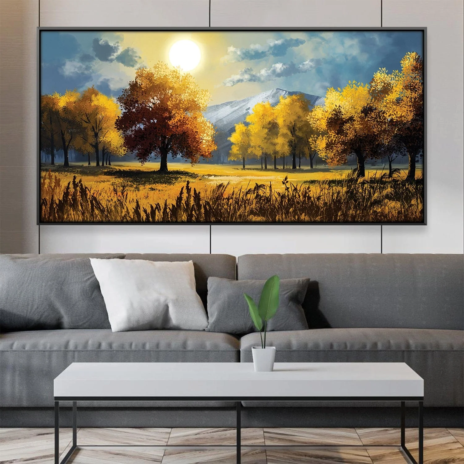 Fall's Golden Hour Canvas