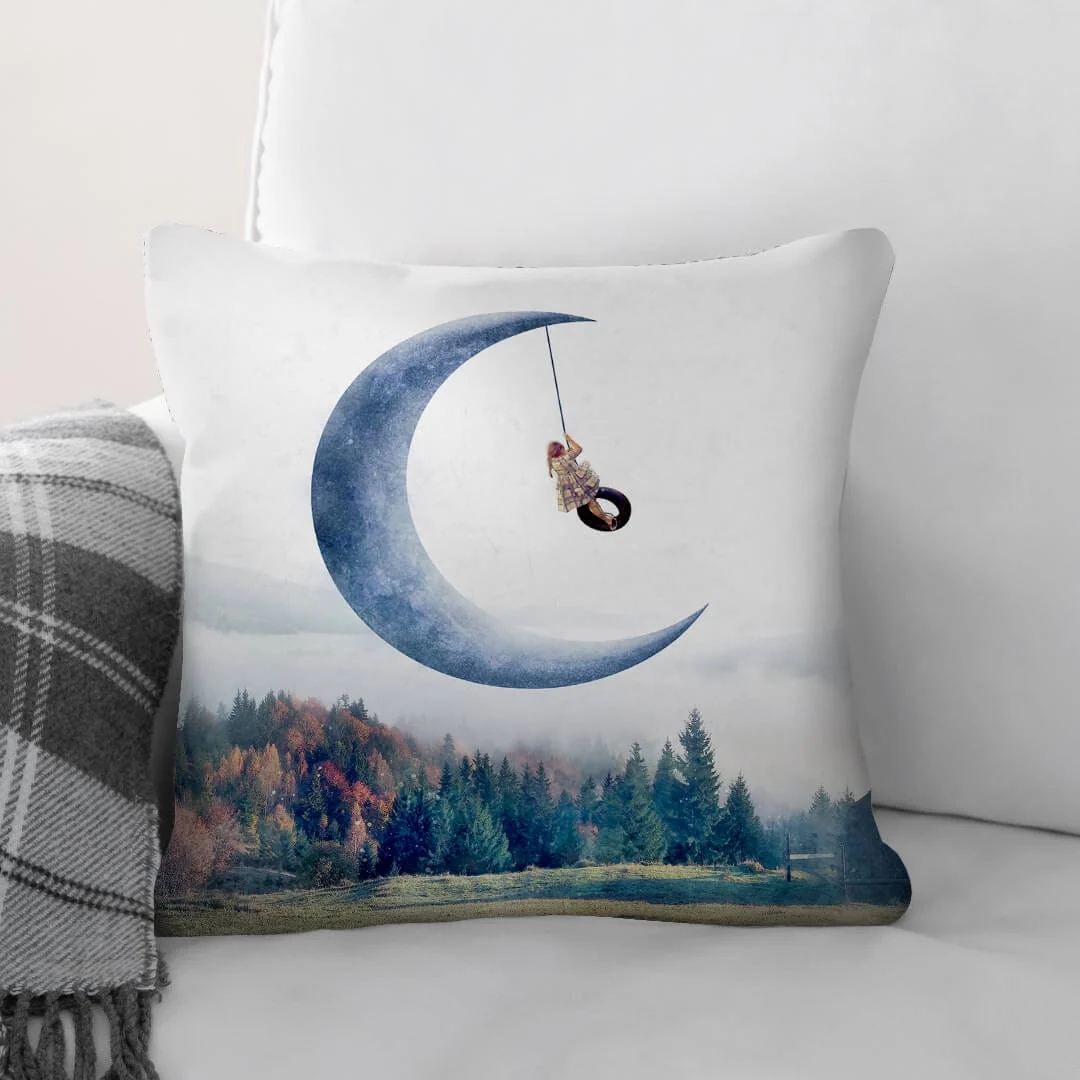 Fantasy Crescent Cushion - Image 2