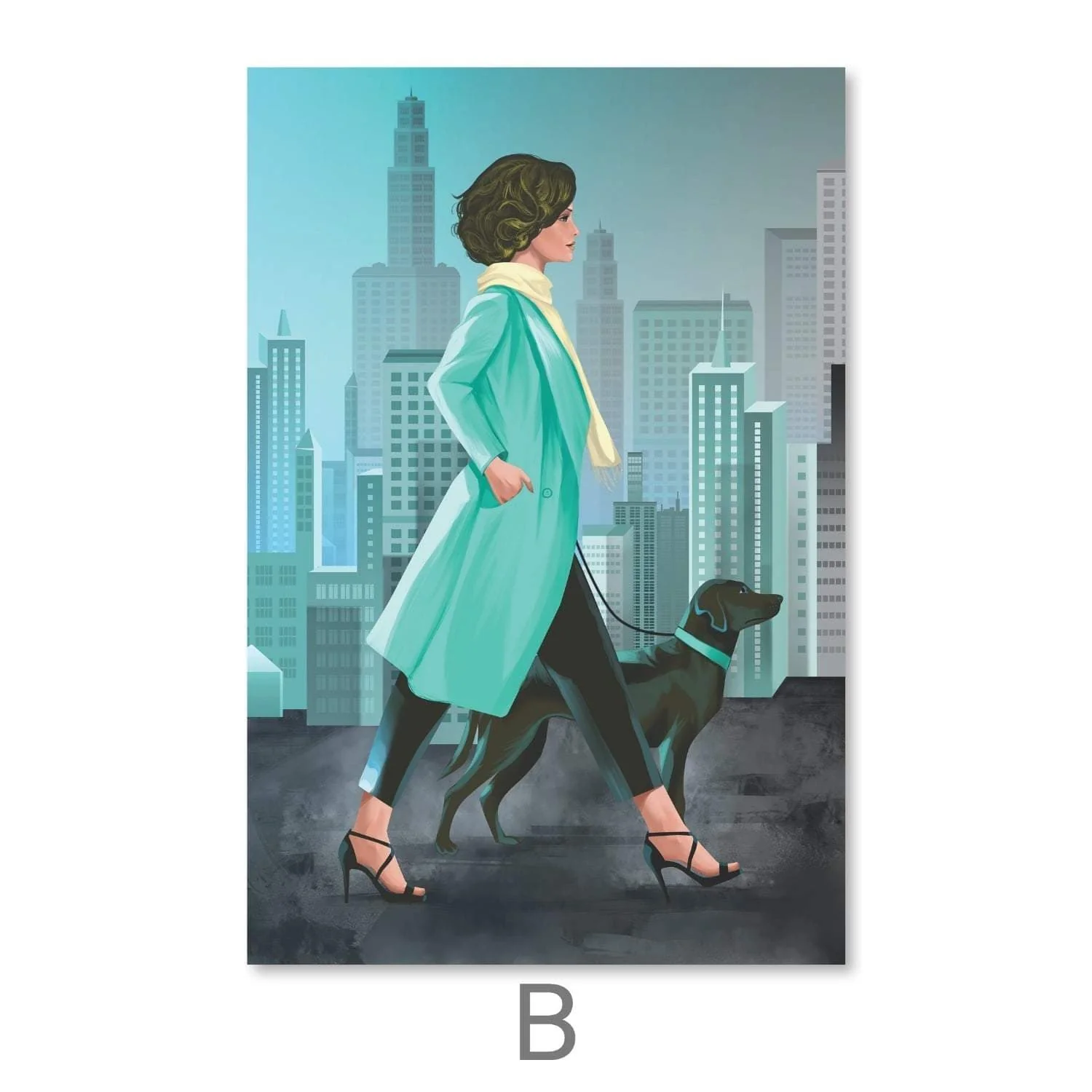 Fashionable Streets Canvas - Image 4