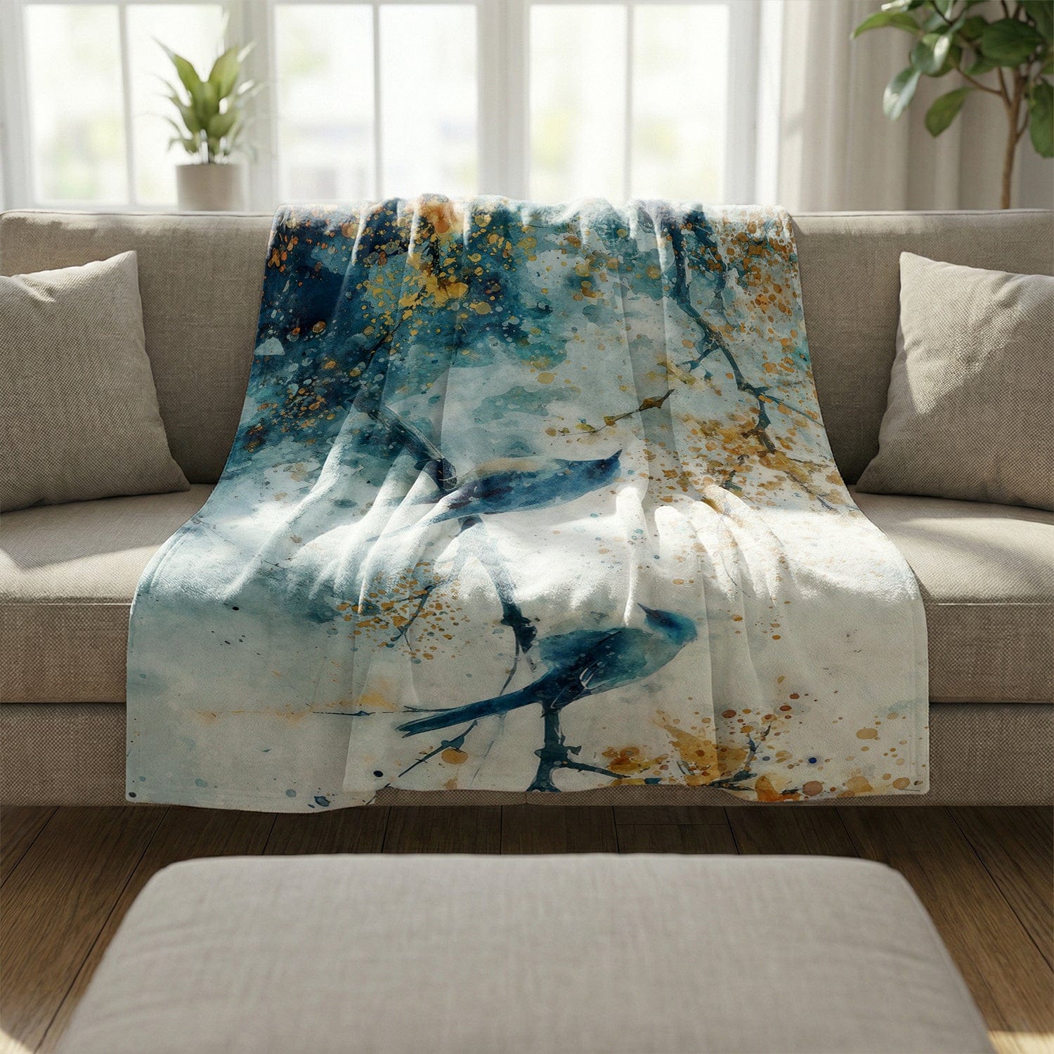 Feathered Harmony Blanket - Image 3