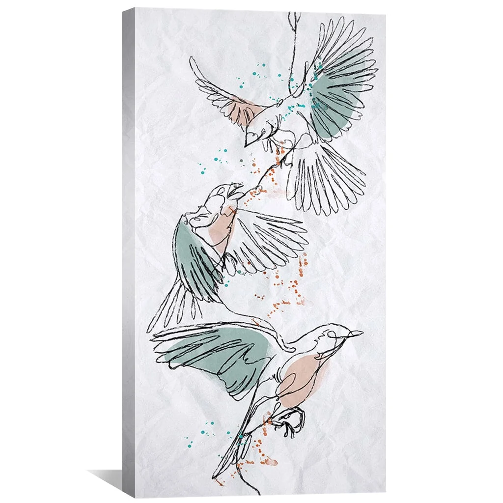 Feathers in Unison Canvas - Image 4