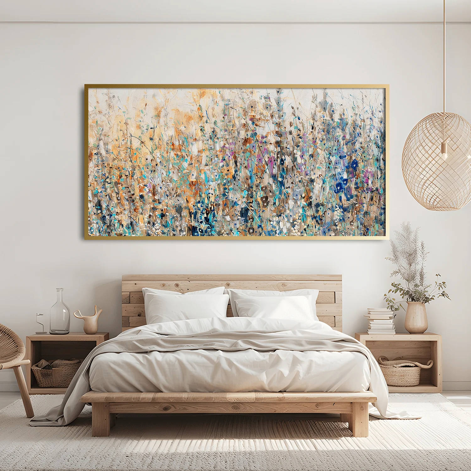 Field of Floral Canvas - Image 2