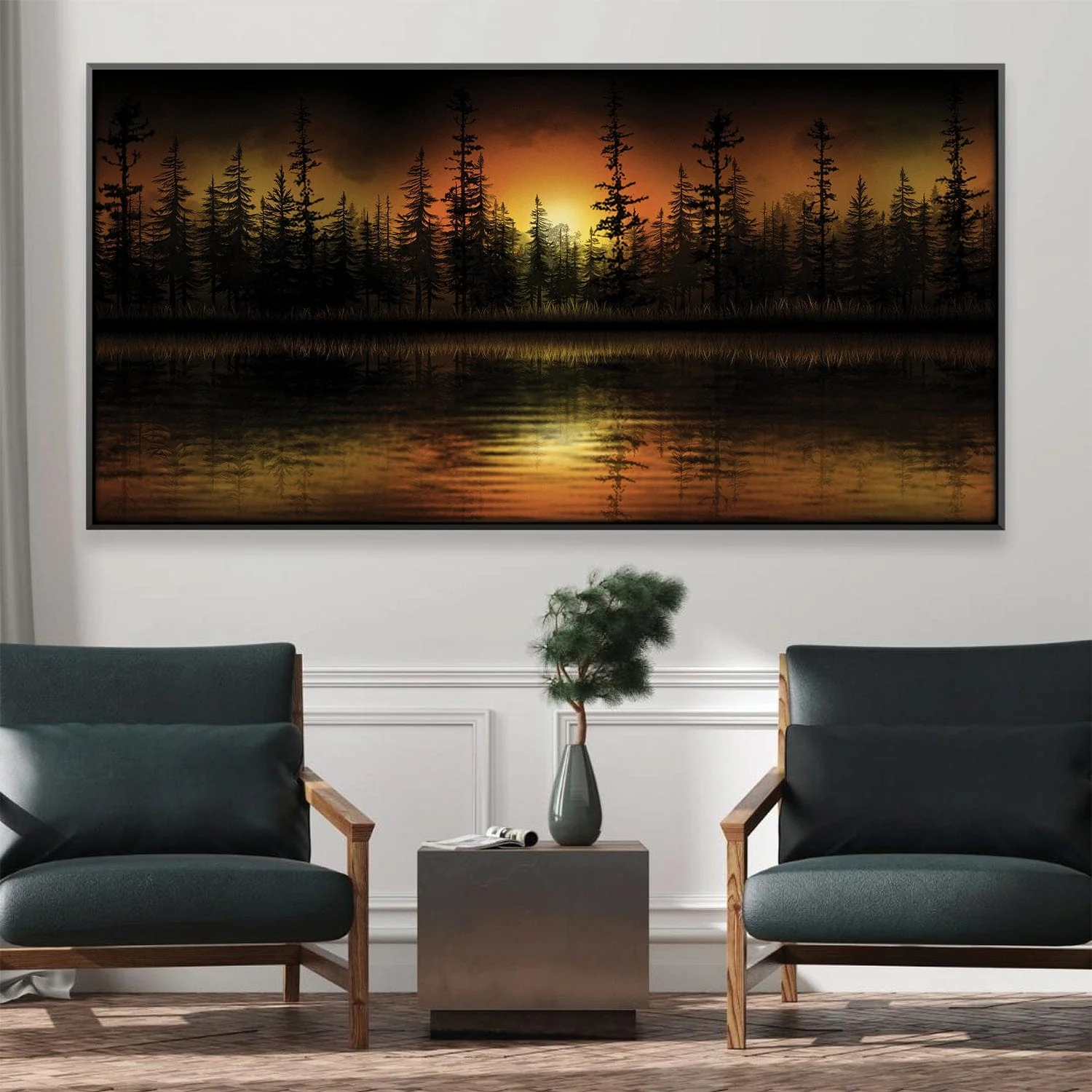Fireline Horizon Canvas