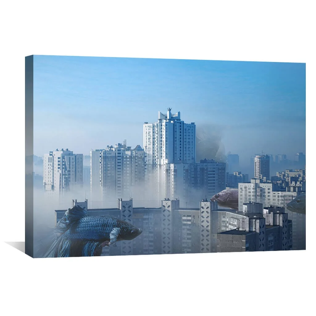 Fish City Canvas - Image 2