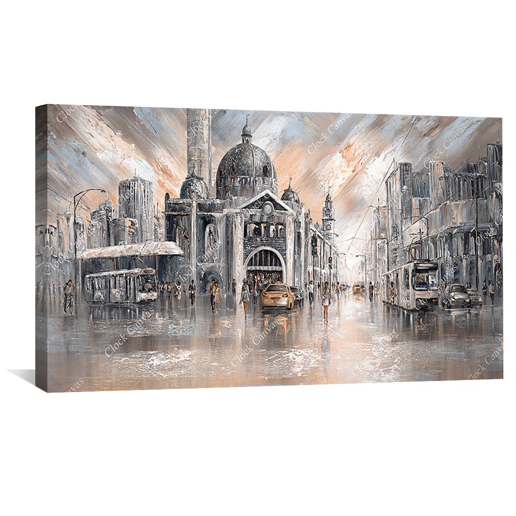 Flinders Station, Radiance Canvas - Image 2