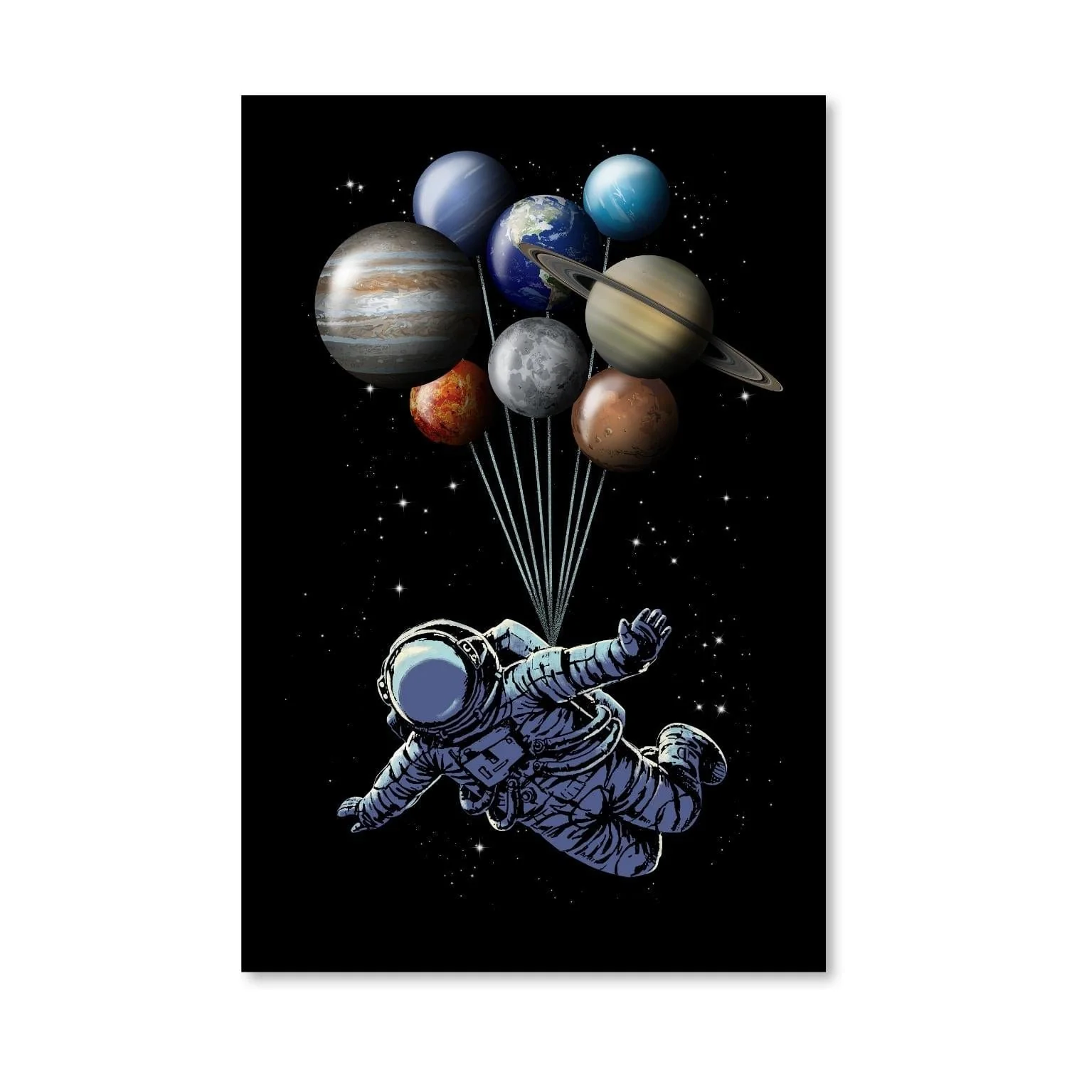Floating In Space Canvas - Image 3