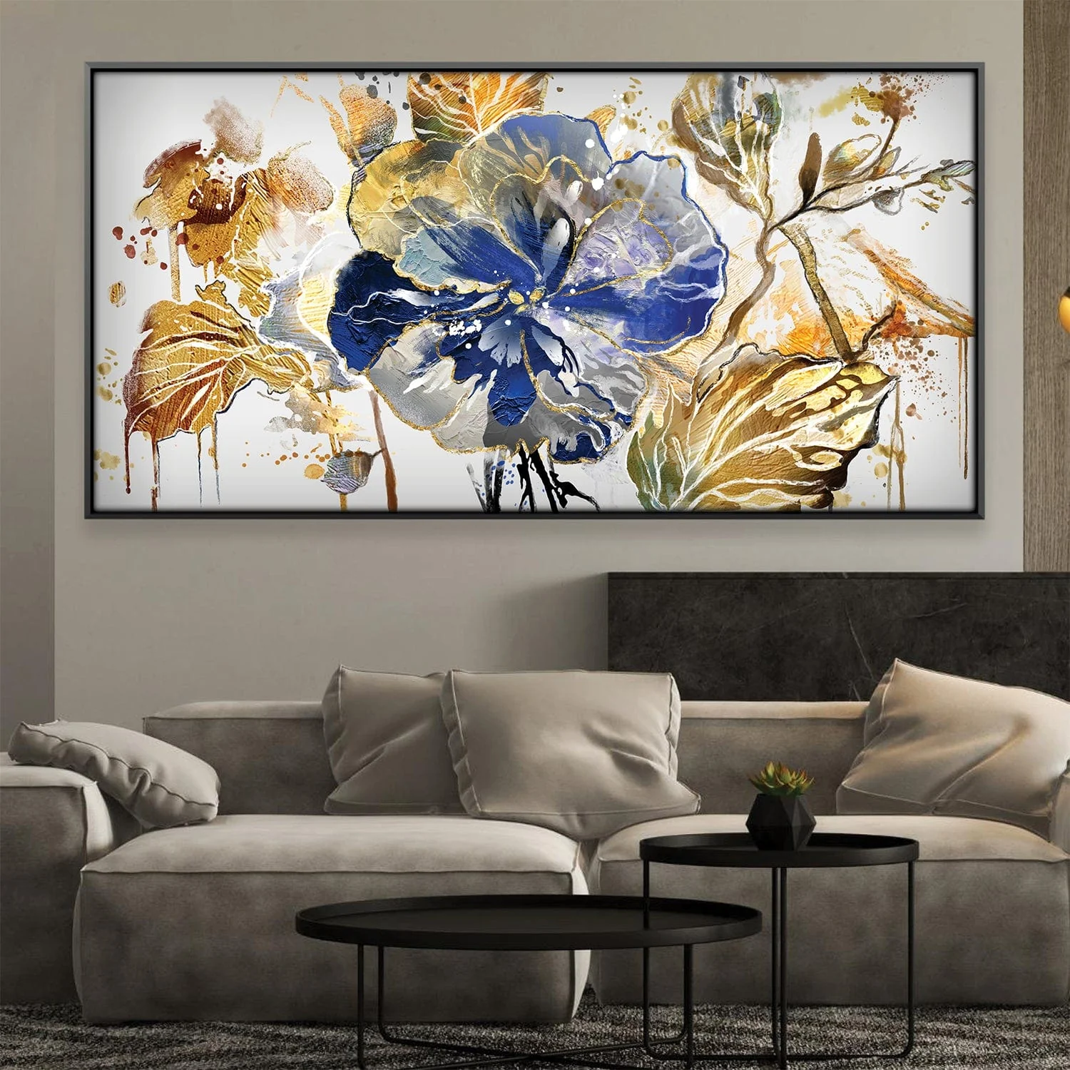 Floral Fusion Fantasia Canvas