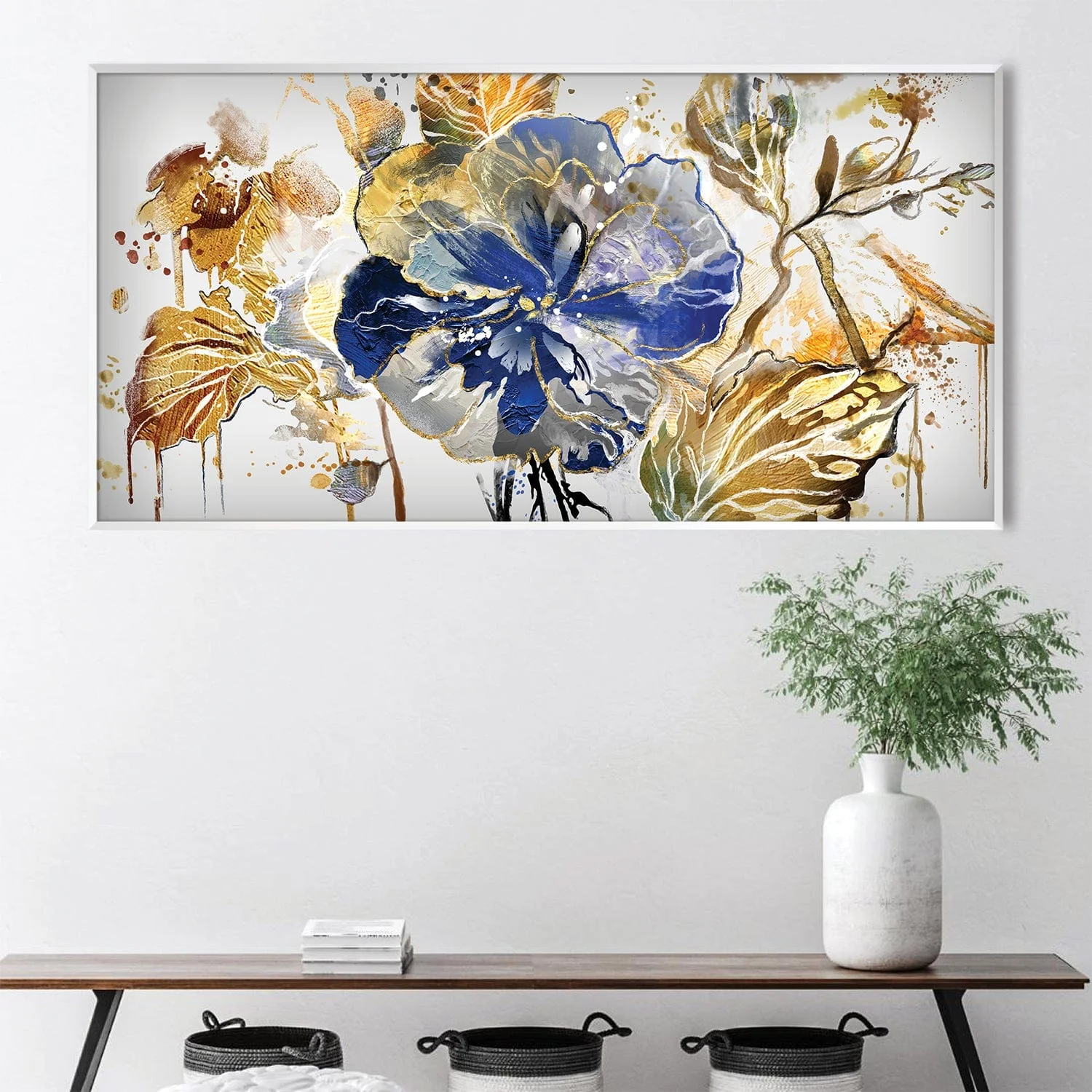 Floral Fusion Fantasia Canvas - Image 3