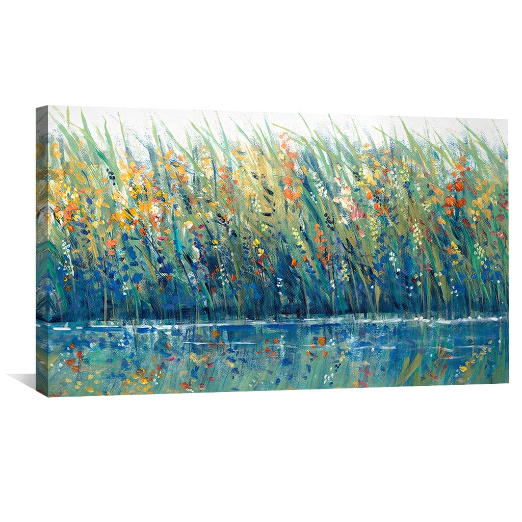 Flower in the Breeze Canvas - Image 4