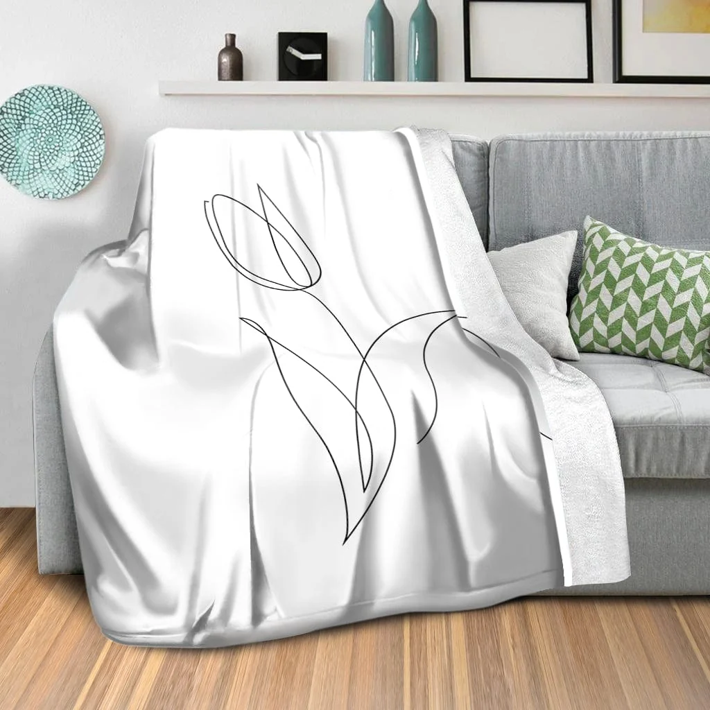 Flower Lines A Blanket - Image 2
