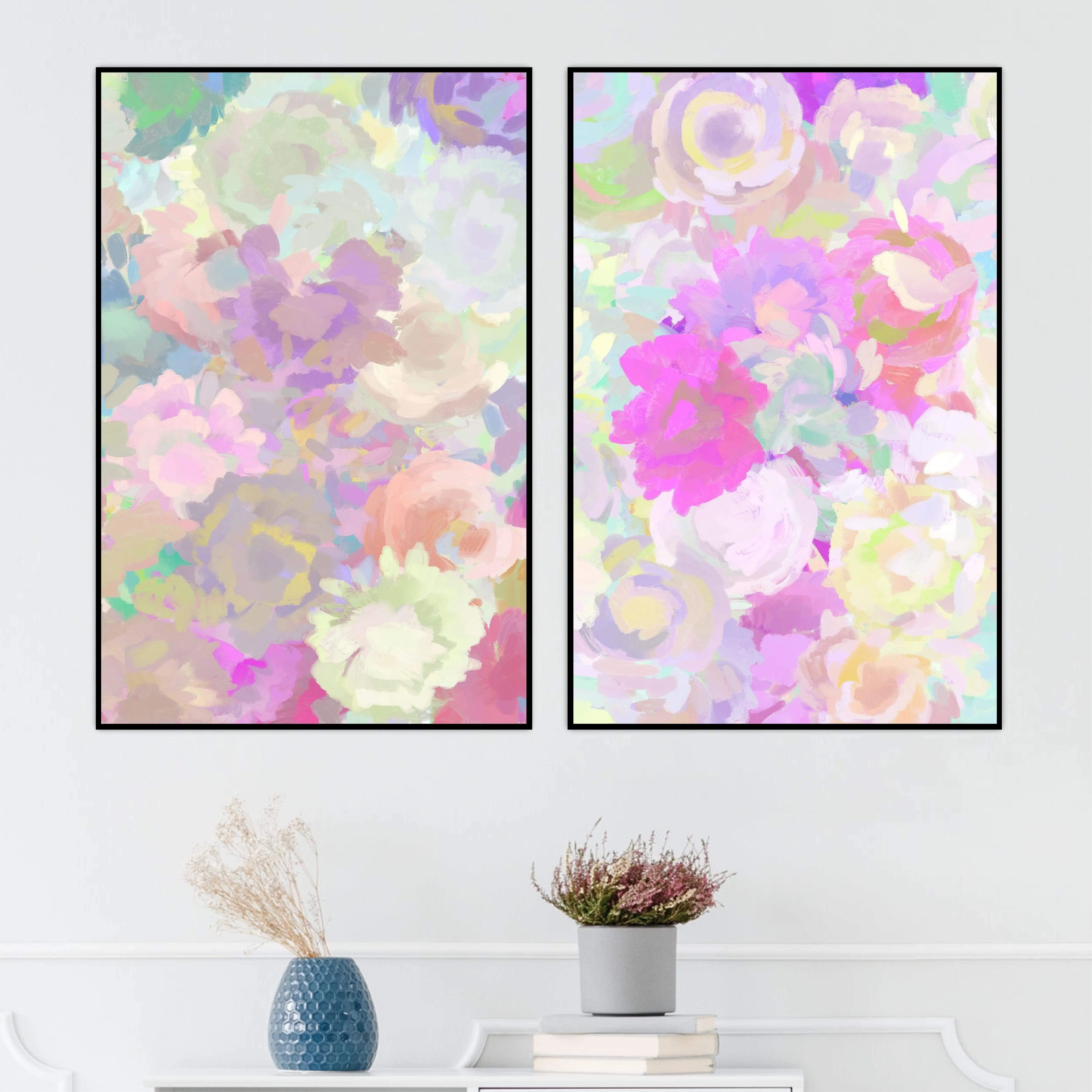 Flower Motif Canvas - Image 3