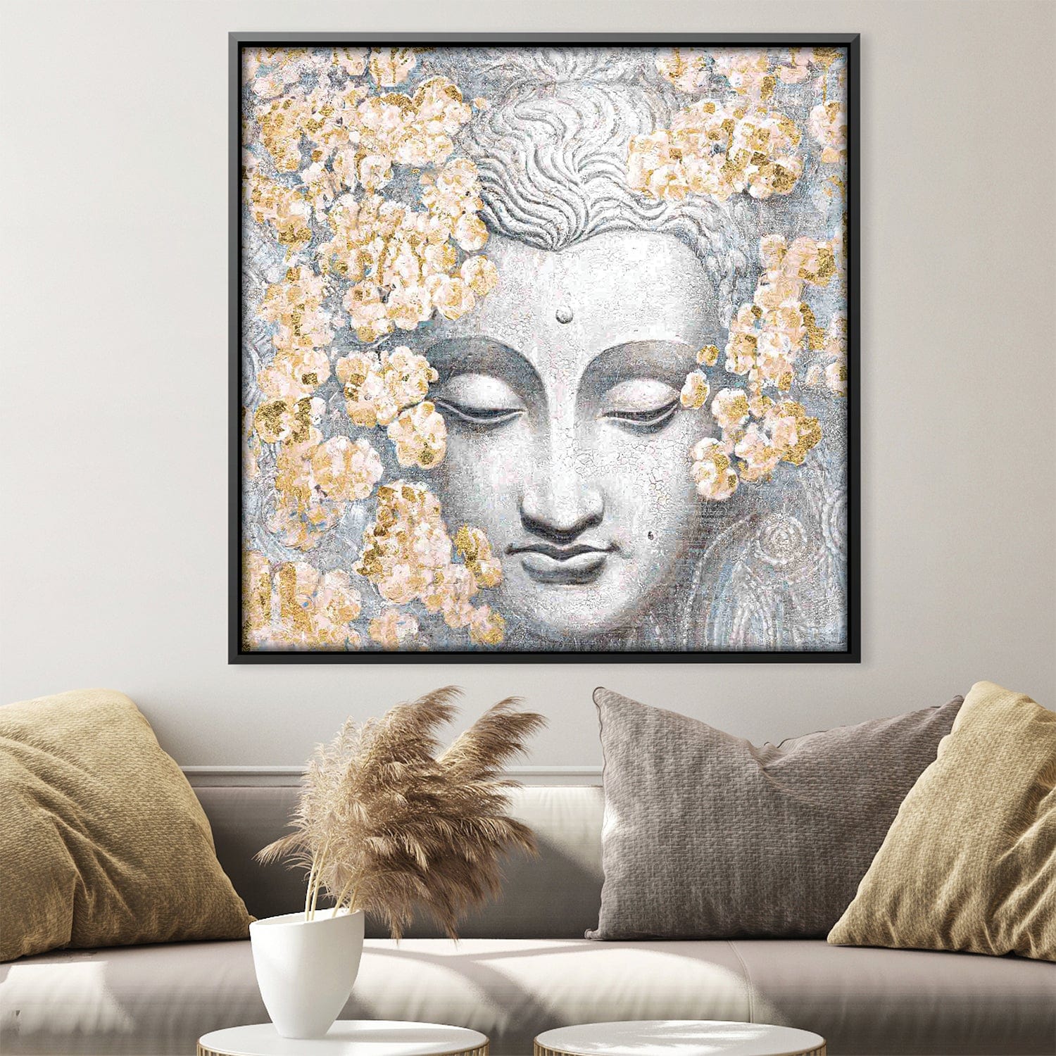 Flowers and Faith Oil Painting - Image 2