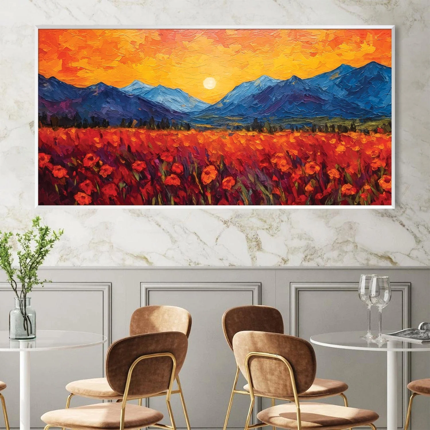 Flowers of the Field Canvas - Image 3