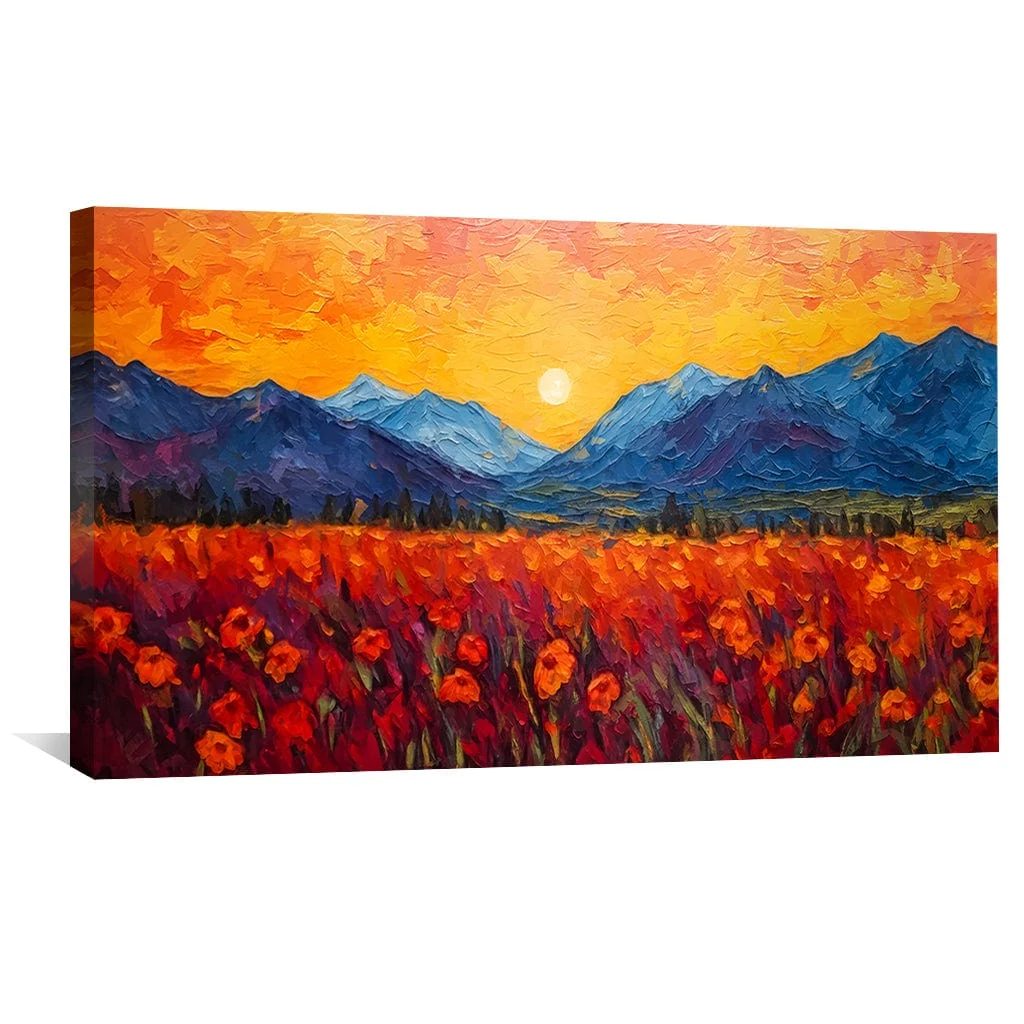 Flowers of the Field Canvas - Image 4