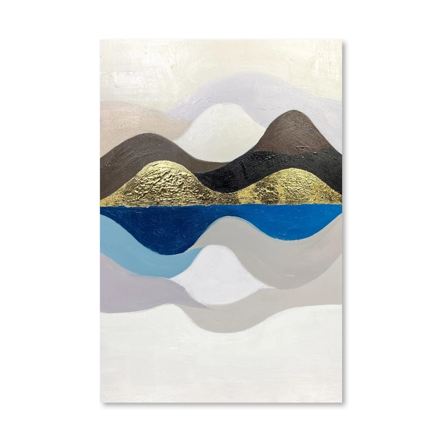 Flows and Hills Oil Painting - Image 3