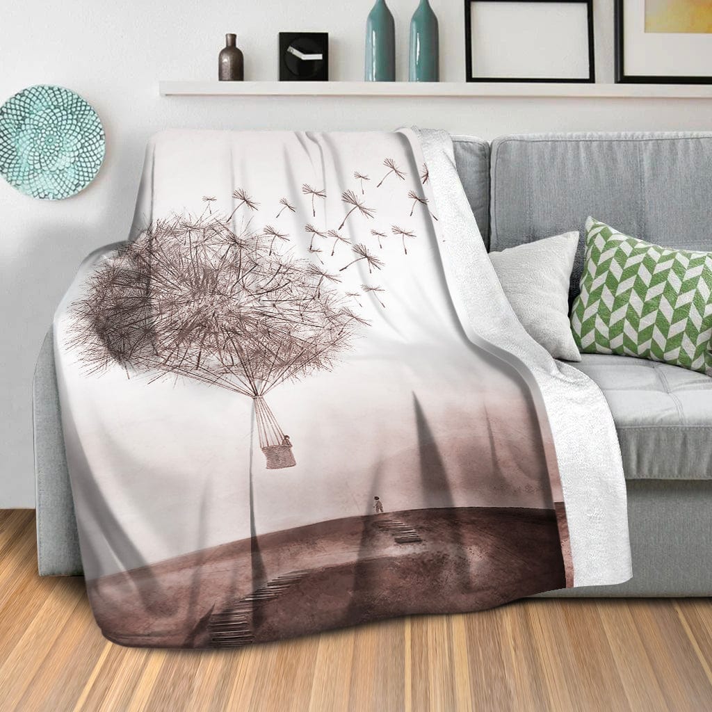 Flying Dandelion Blanket - Image 2