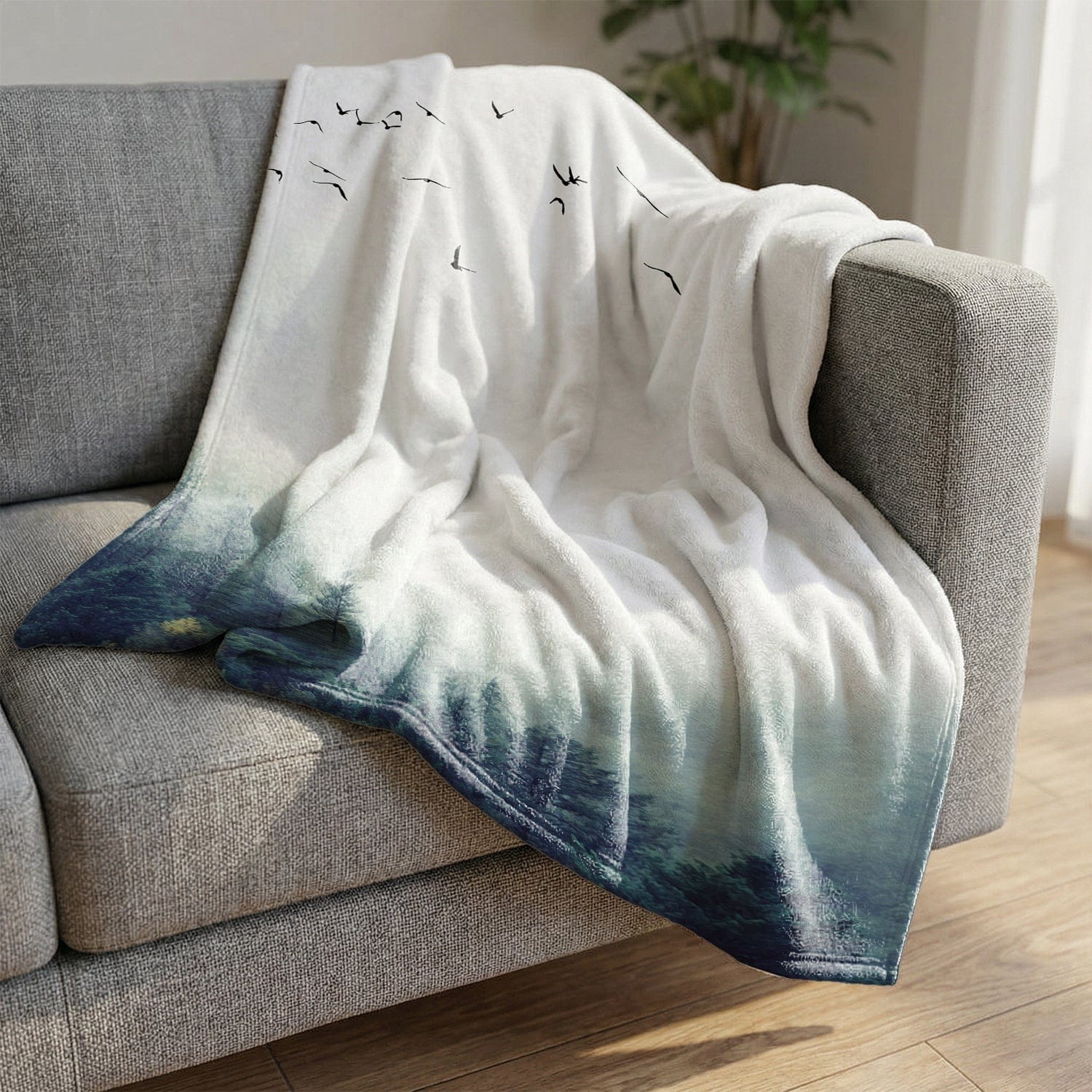 Forest Landscape C Blanket - Image 2