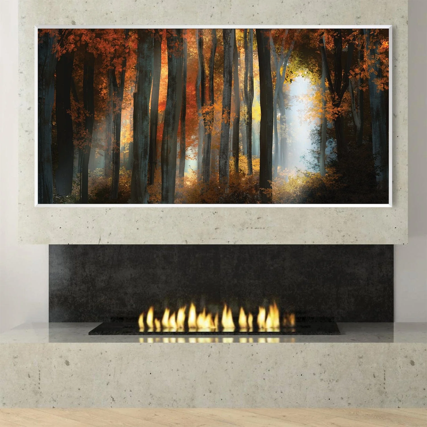Forest Last Light Canvas - Image 3