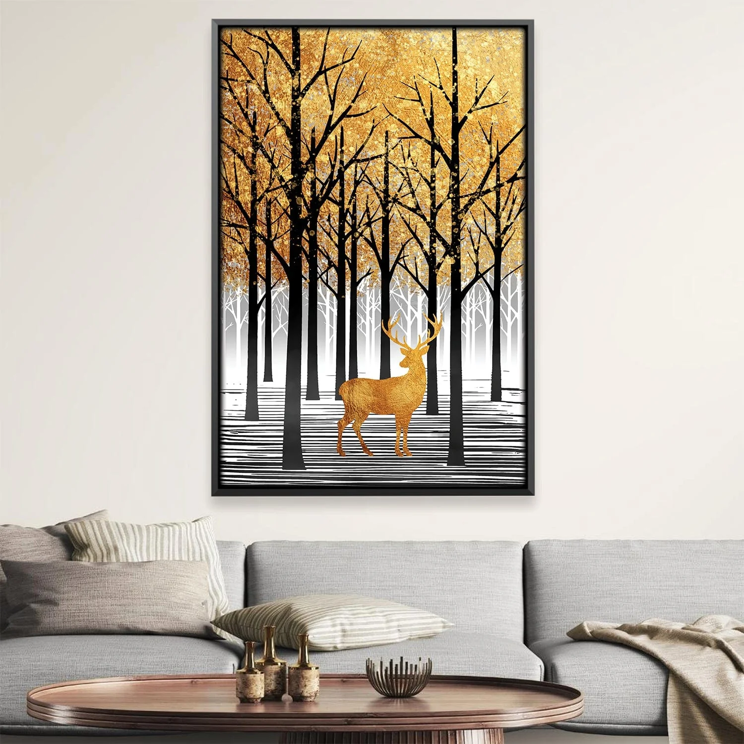 Forest of Gold and Grace Canvas