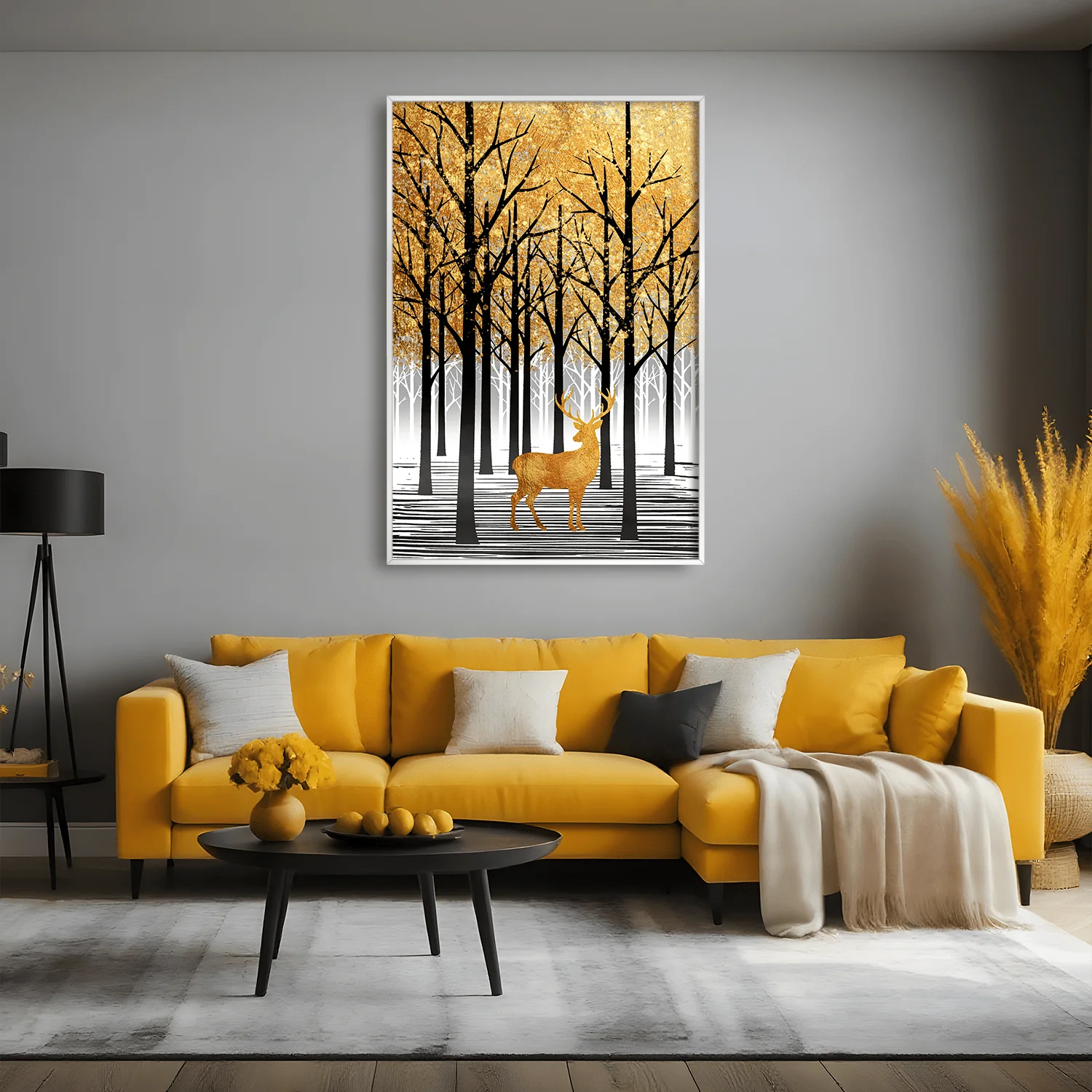 Forest of Gold and Grace Canvas - Image 3