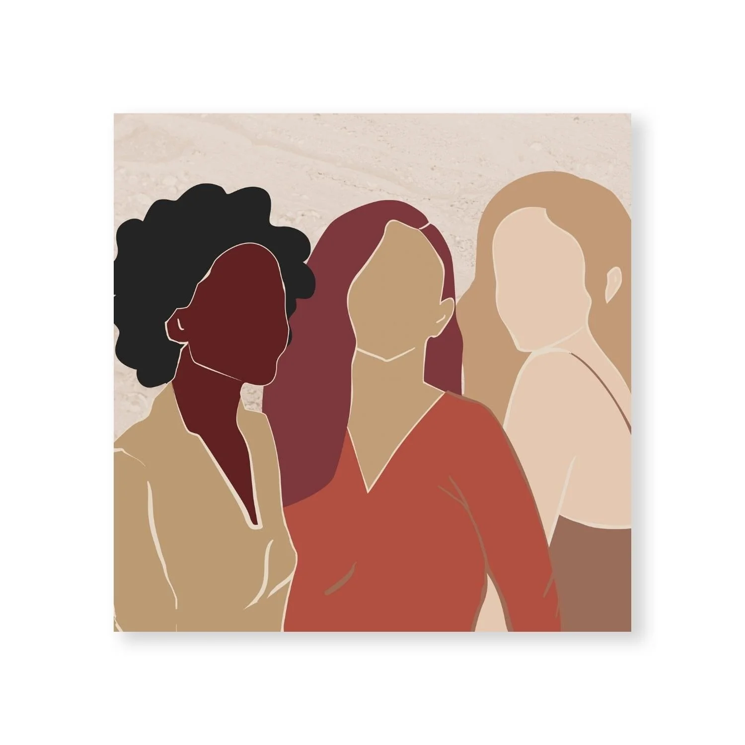 Friends in Shades Canvas - Image 3