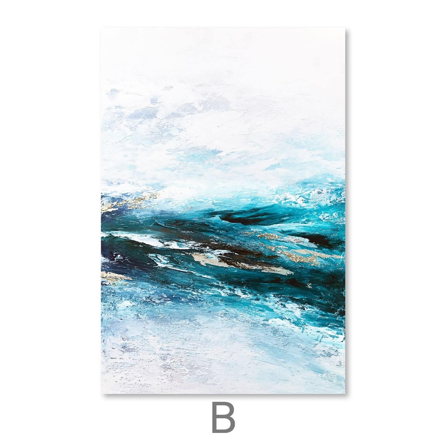 Frozen Ocean Canvas - Image 4
