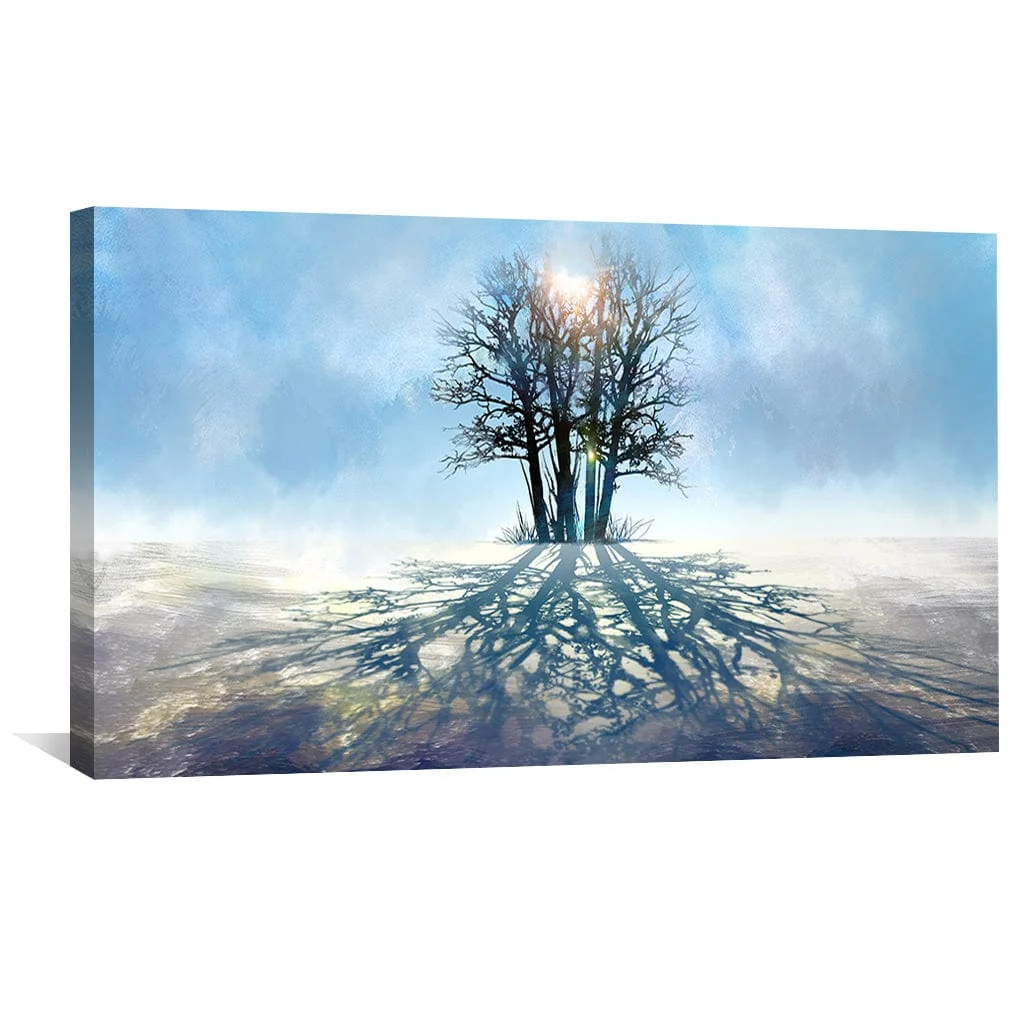 Frozen Silhouette Canvas - Image 4