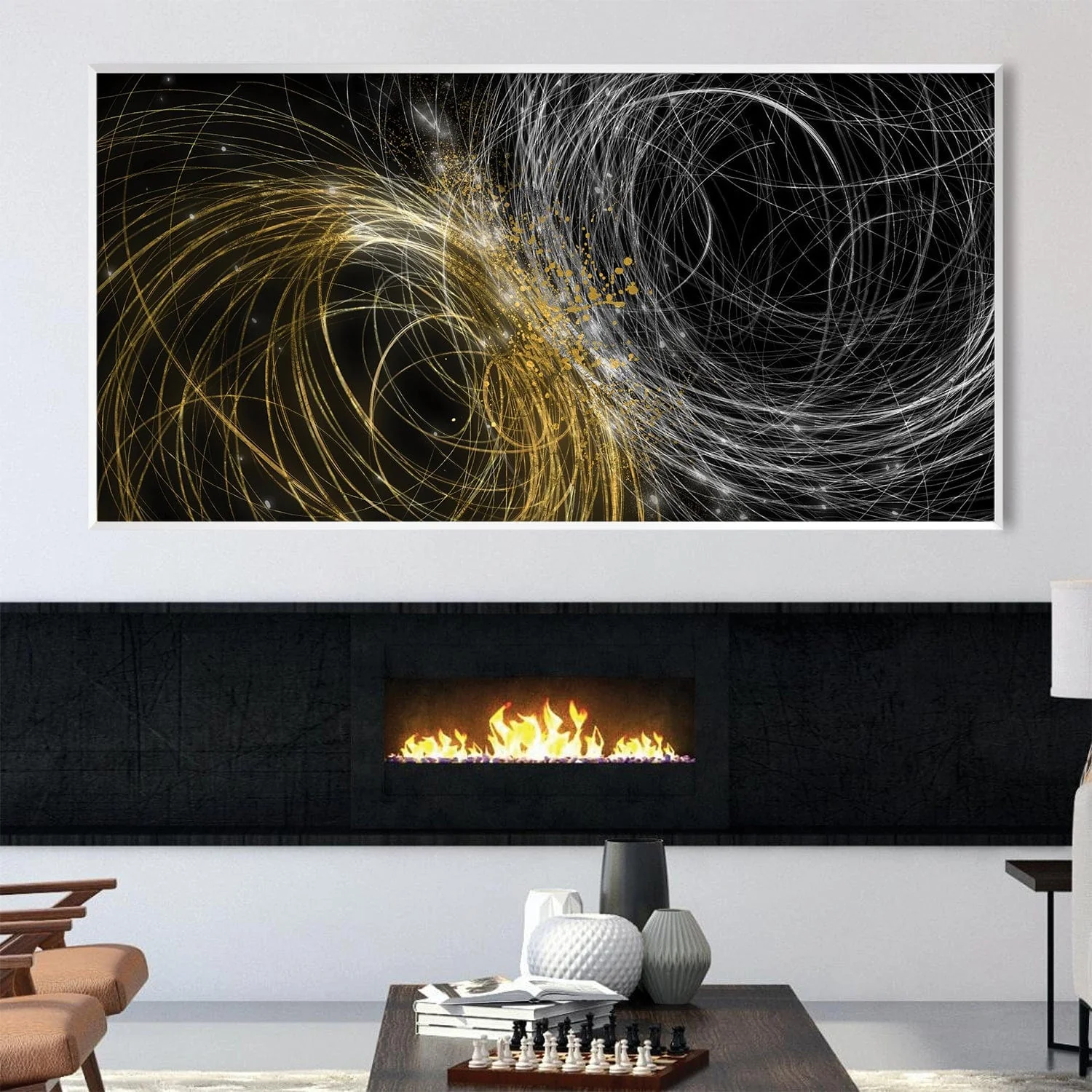 Fused Wave Lengths Canvas - Image 3