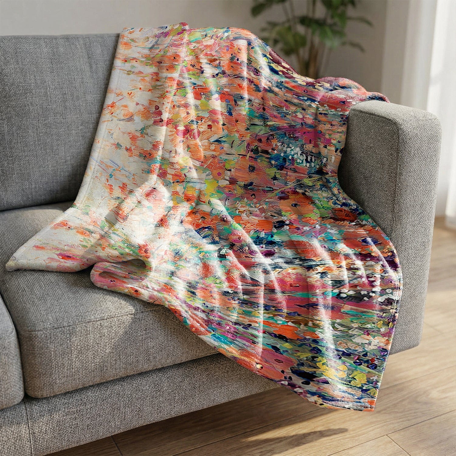 Garden of Flowers Blanket - Image 2