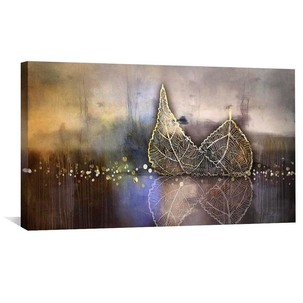 Gilded Reflection Canvas - Image 4