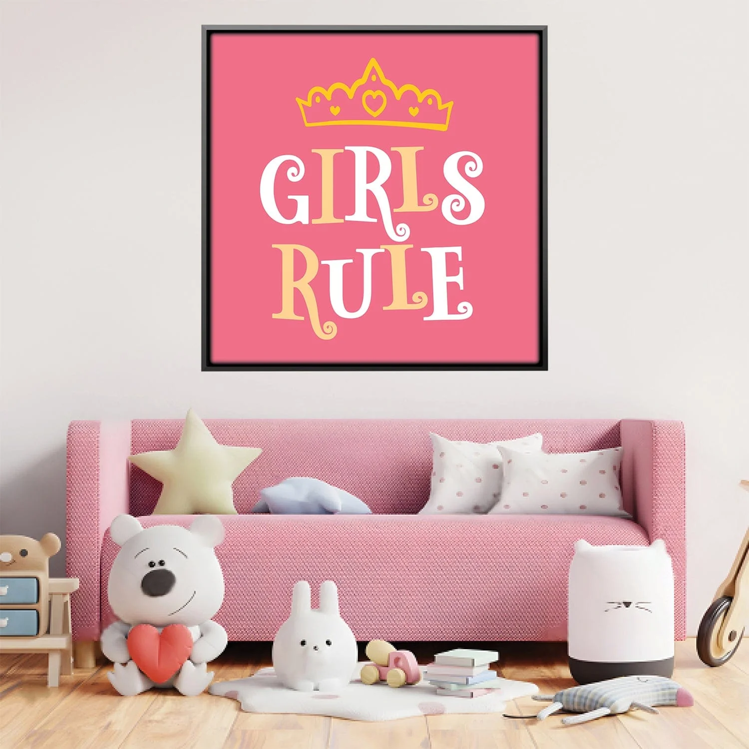 Girls Rule 2 Canvas