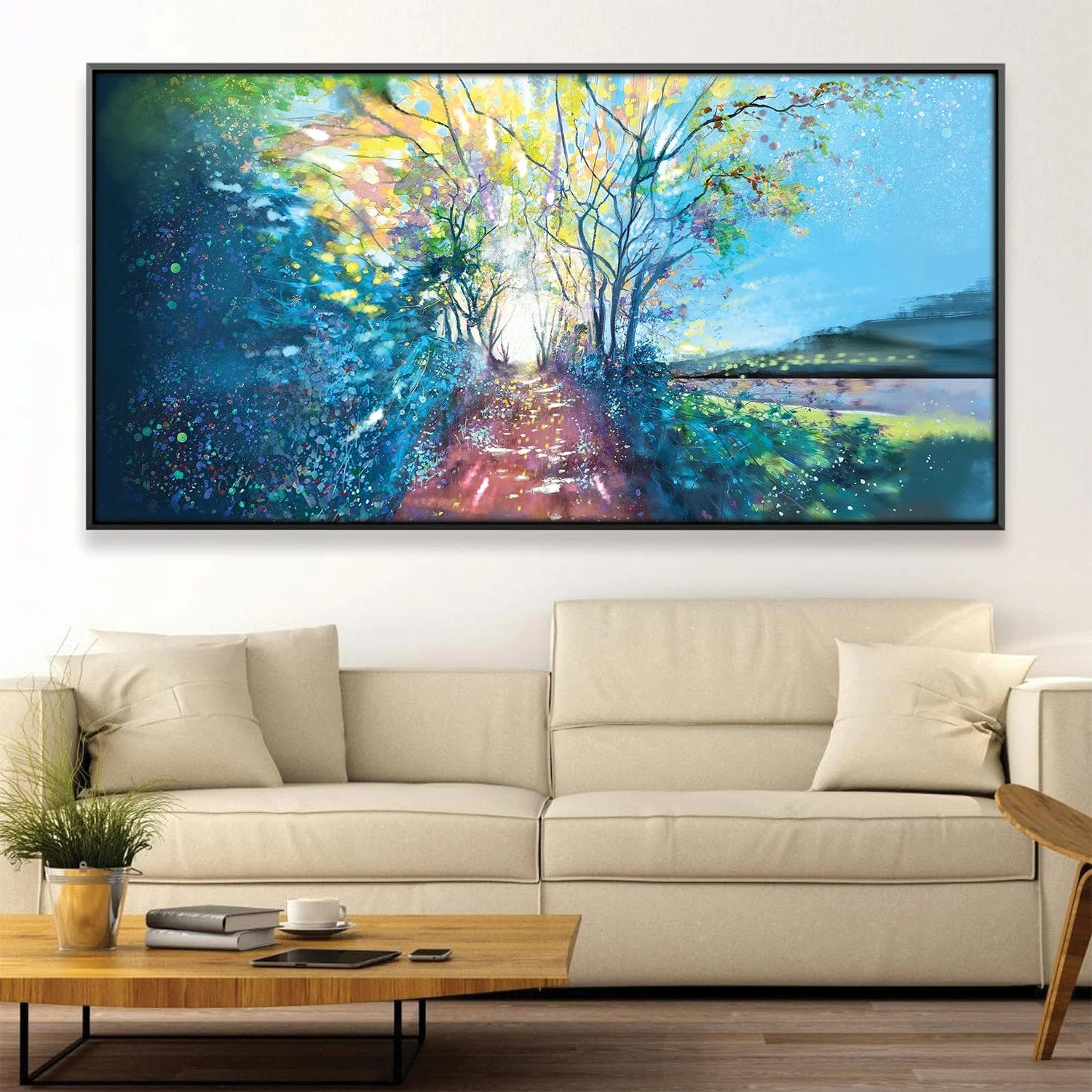 Gleaming Path Canvas