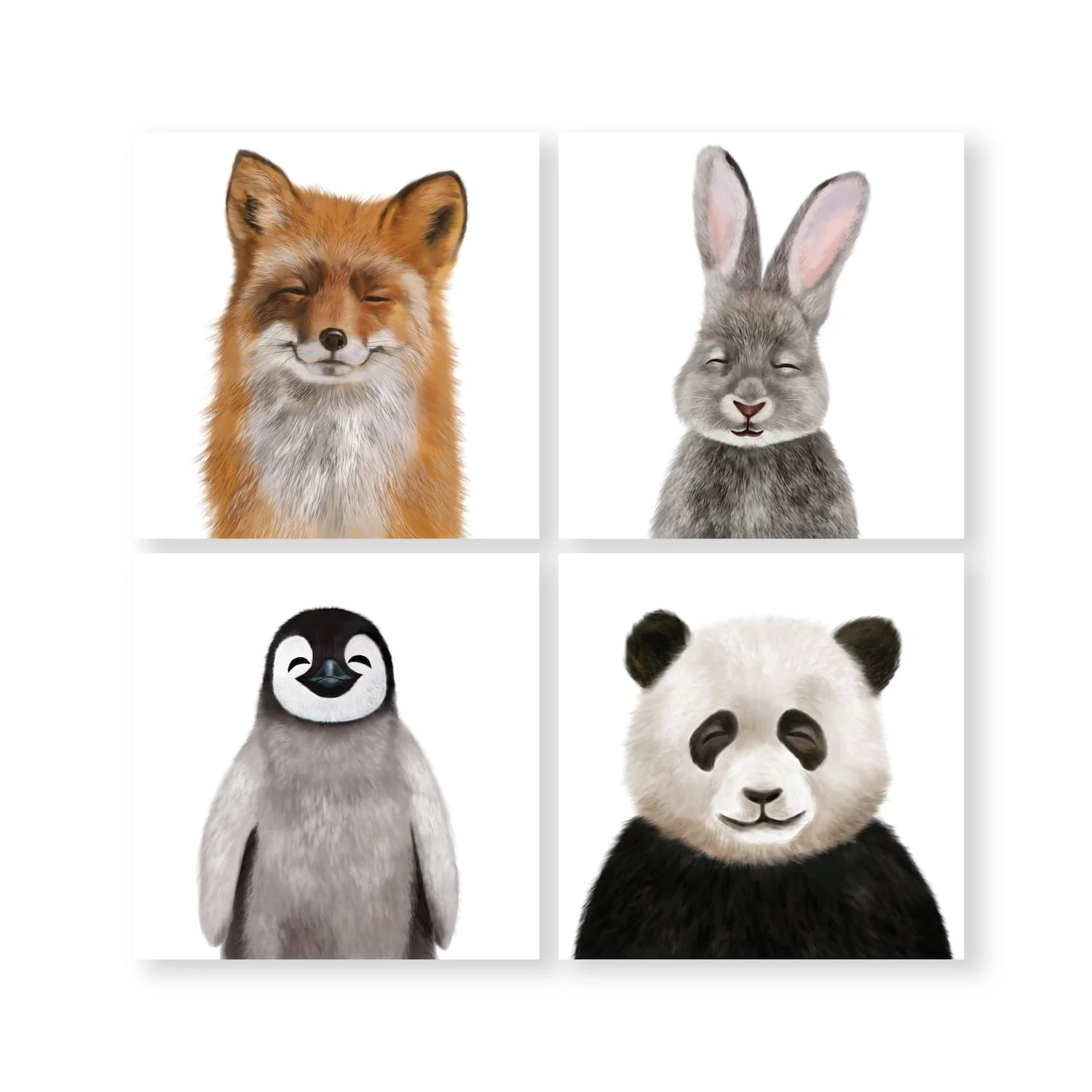 Gleeful Animals Canvas - Image 3