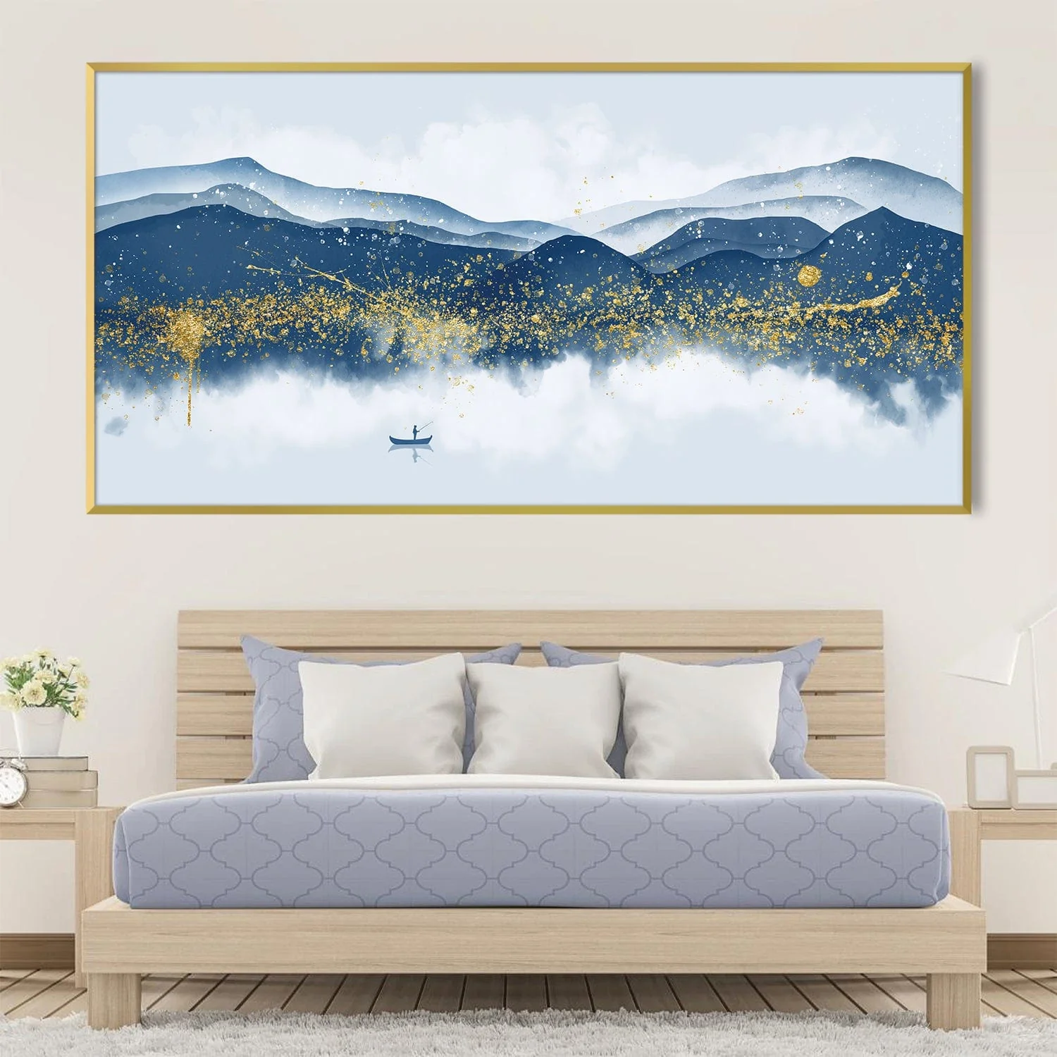 Glittered Mountains Canvas - Image 2