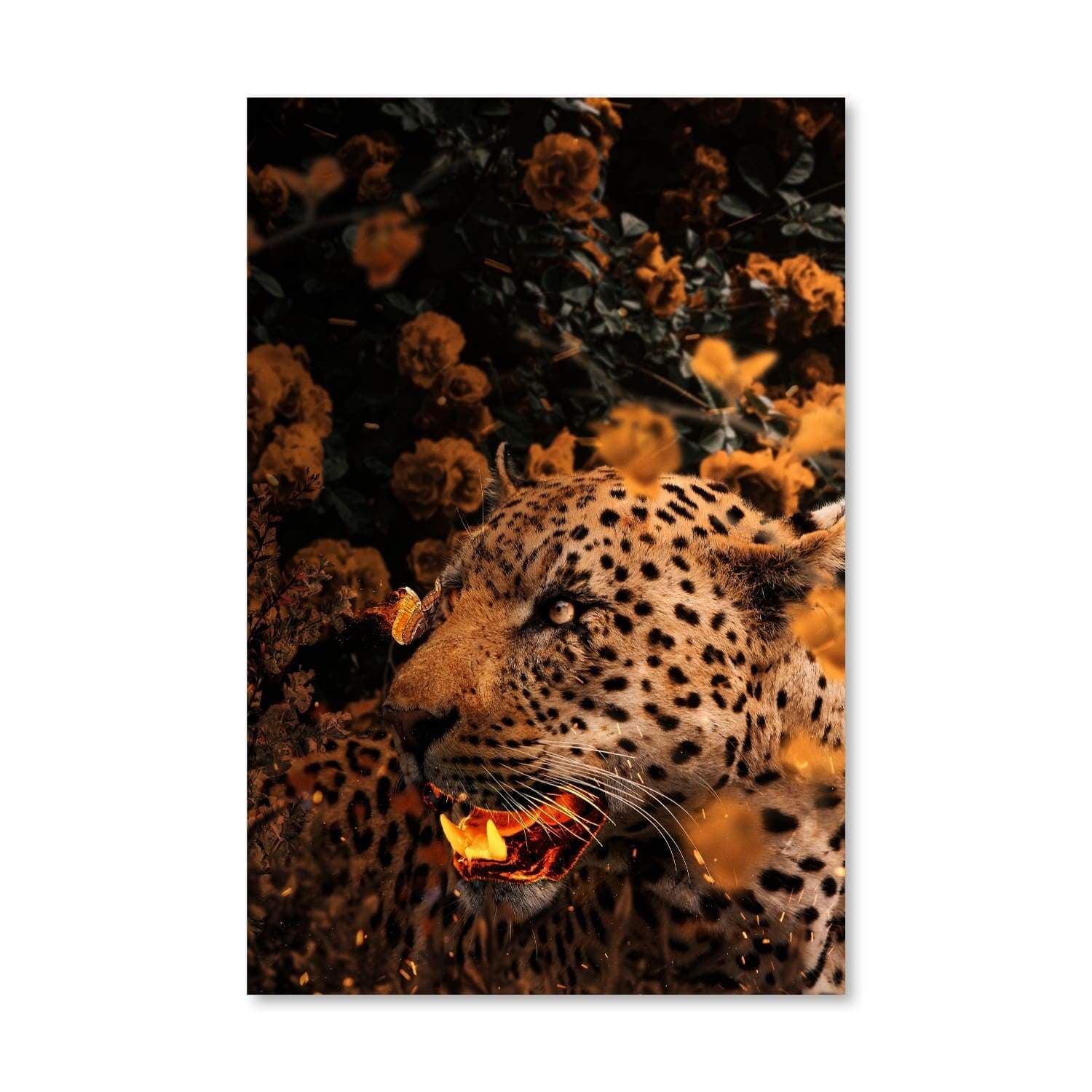 Gold Leopard Canvas - Image 3