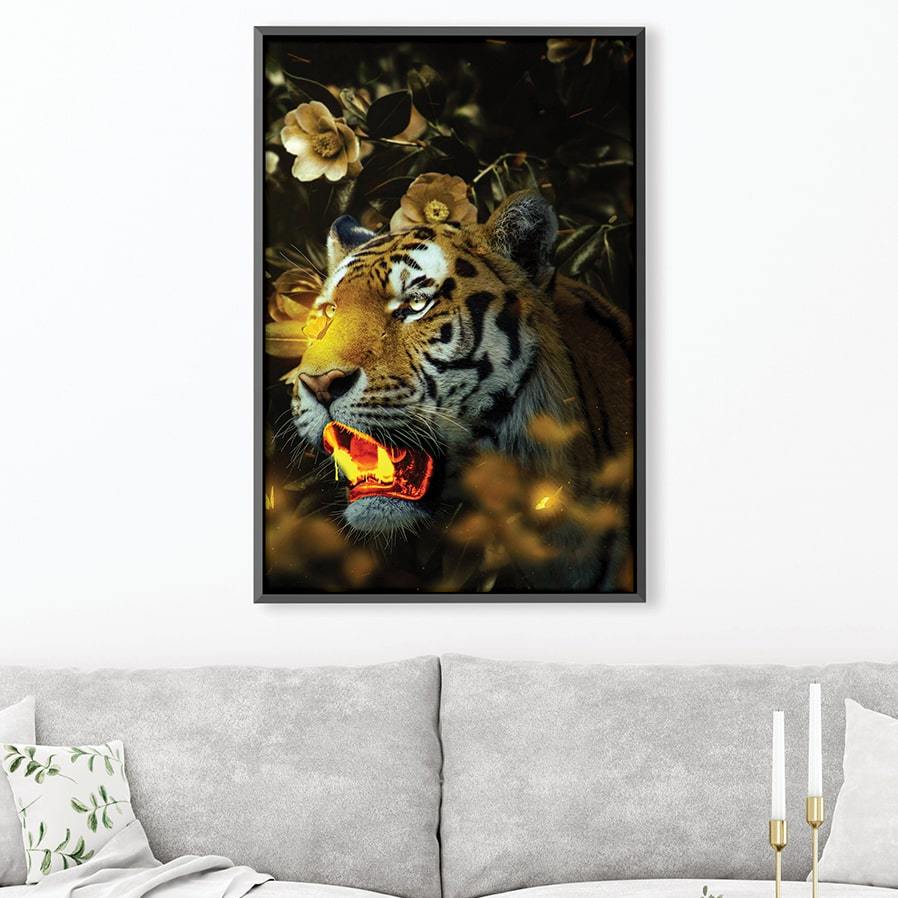 Gold Tiger Canvas