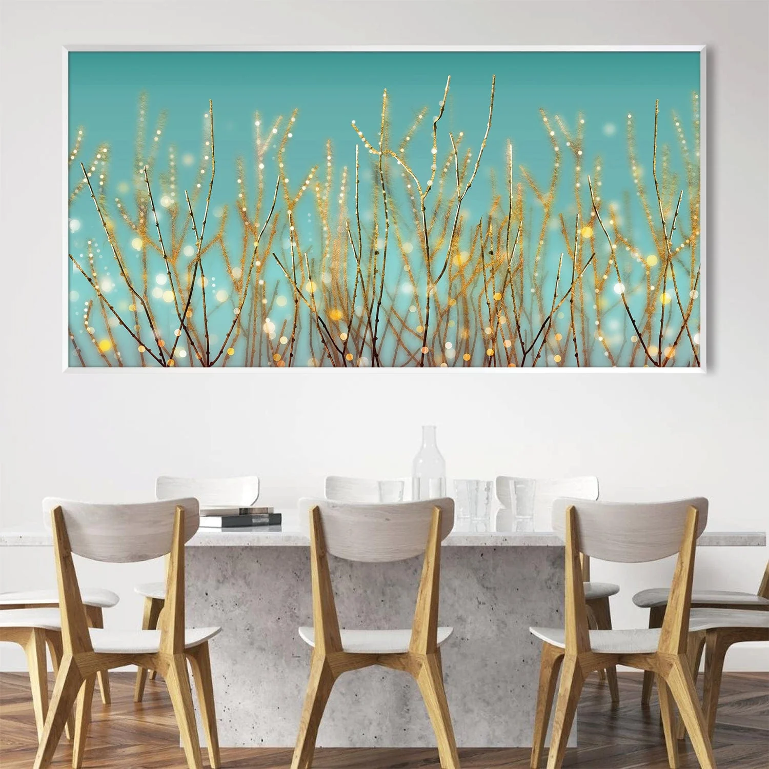 Golden Aurora Canvas - Image 3