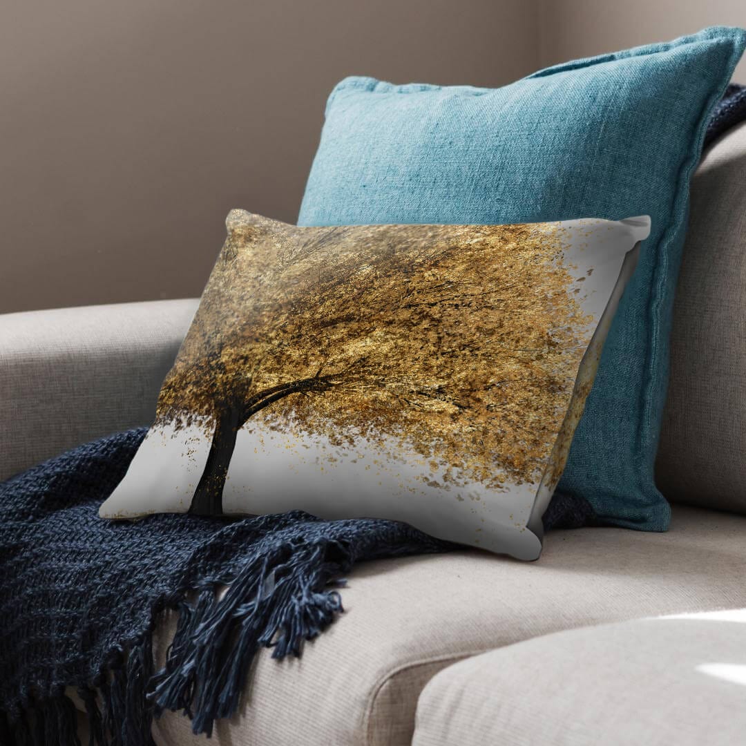 Golden Botany Cushion - Image 2
