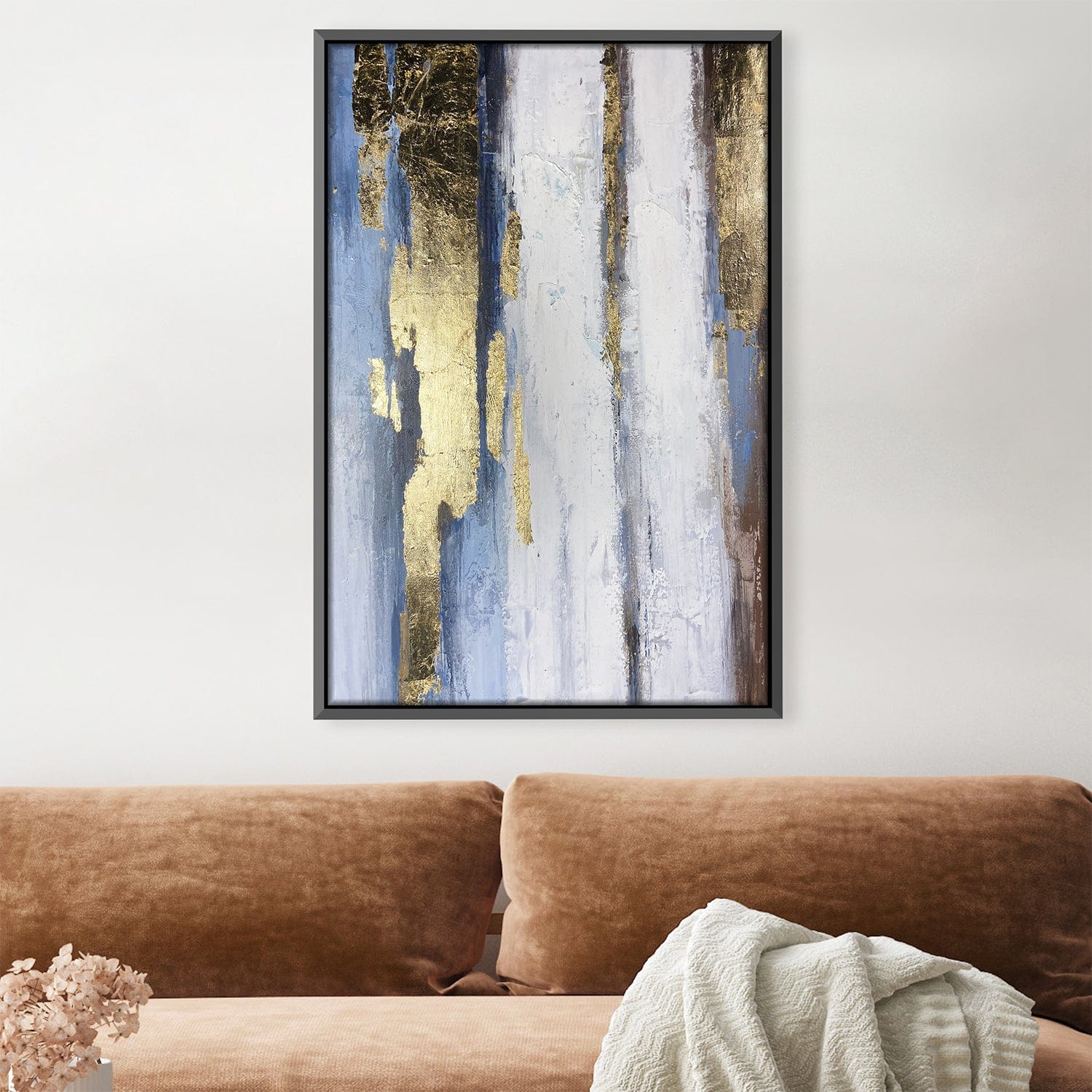 Golden Curtain Oil Painting - Image 2